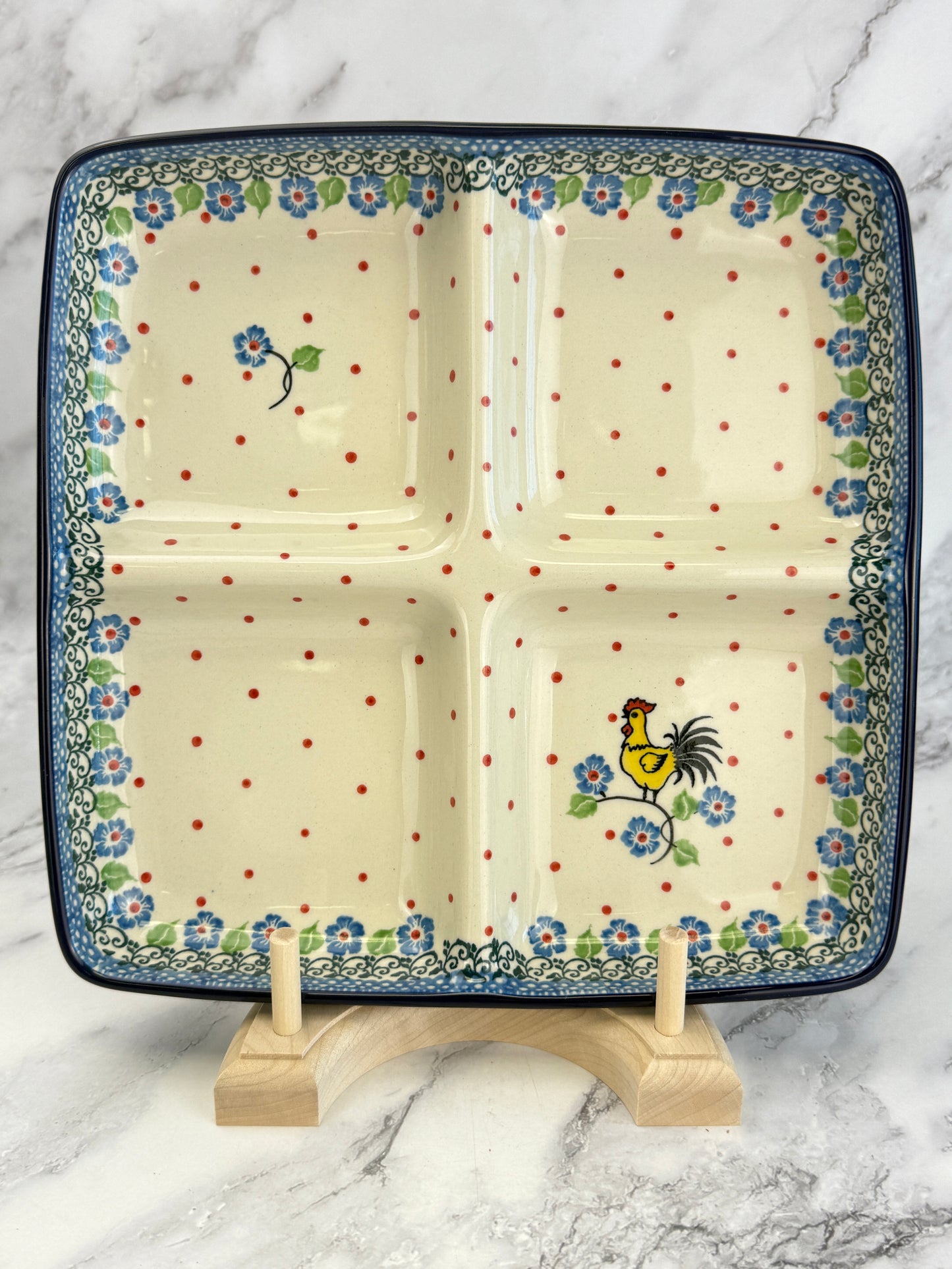 Divided Plate - Shape B40 - Pattern 2739