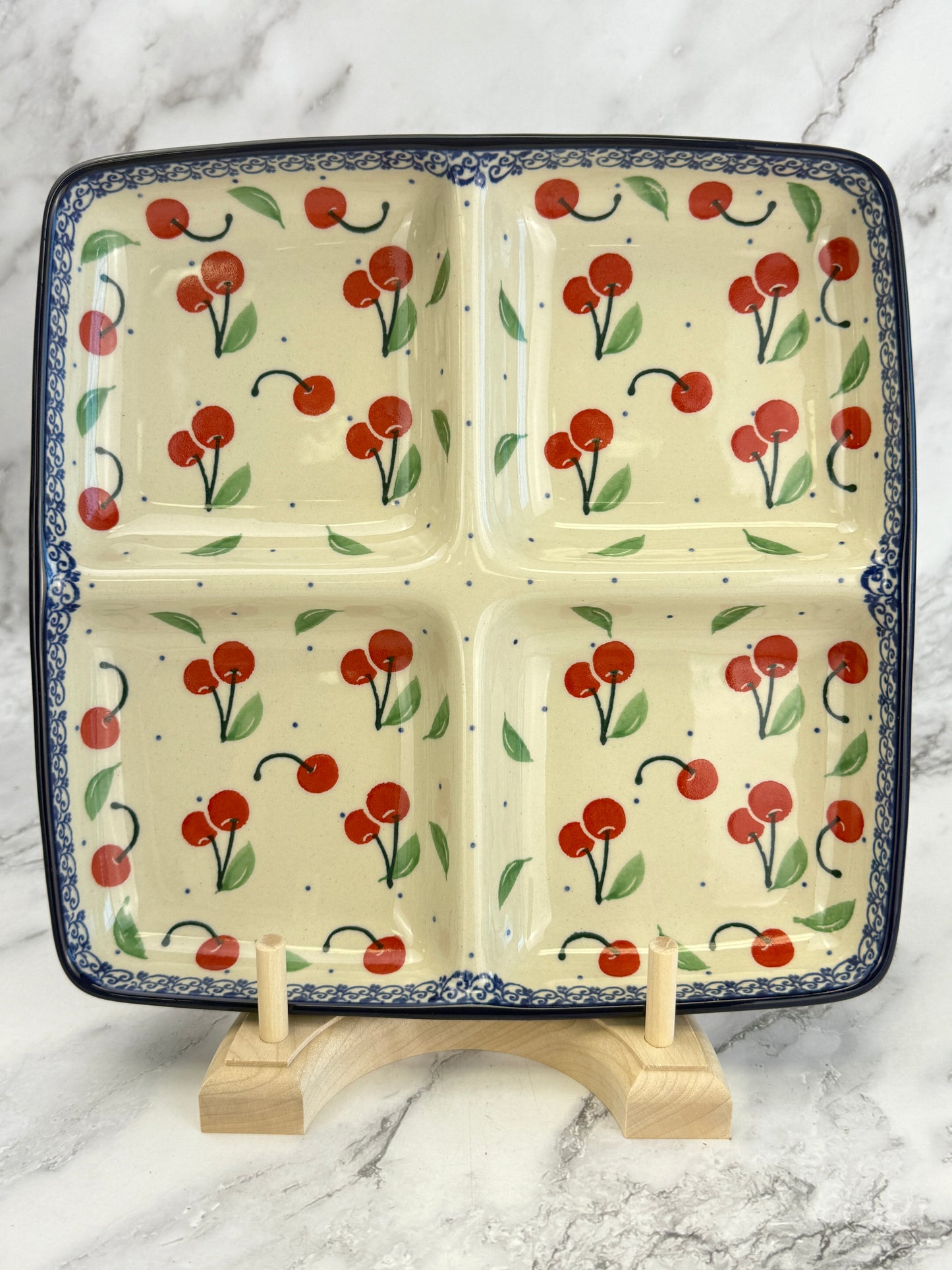 Divided Plate - Shape B40 - Pattern 2715