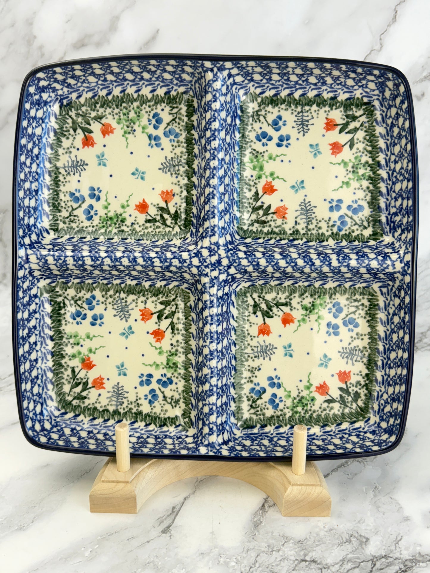 Divided Plate - Shape B40 - Pattern 2903