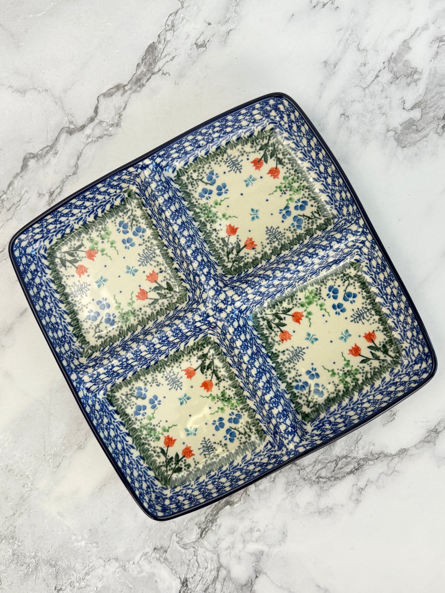 Divided Plate - Shape B40 - Pattern 2903