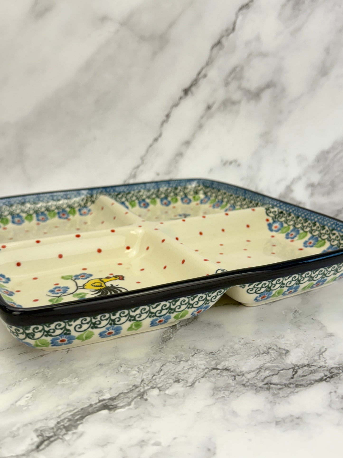 Divided Plate - Shape B40 - Pattern 2739