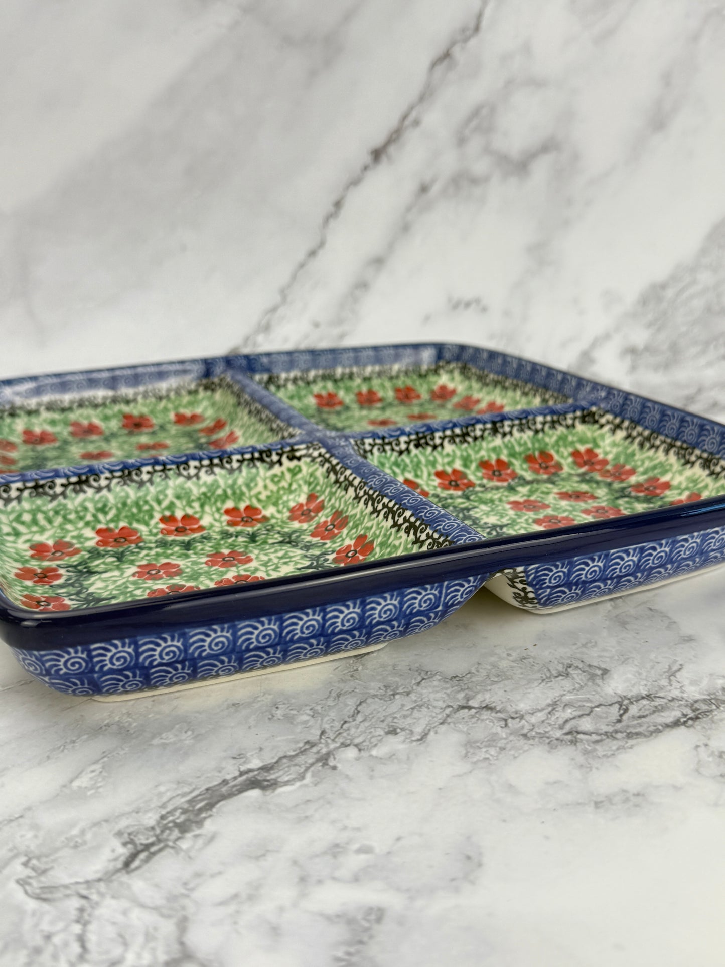 Divided Plate - Shape B40 - Pattern 1916