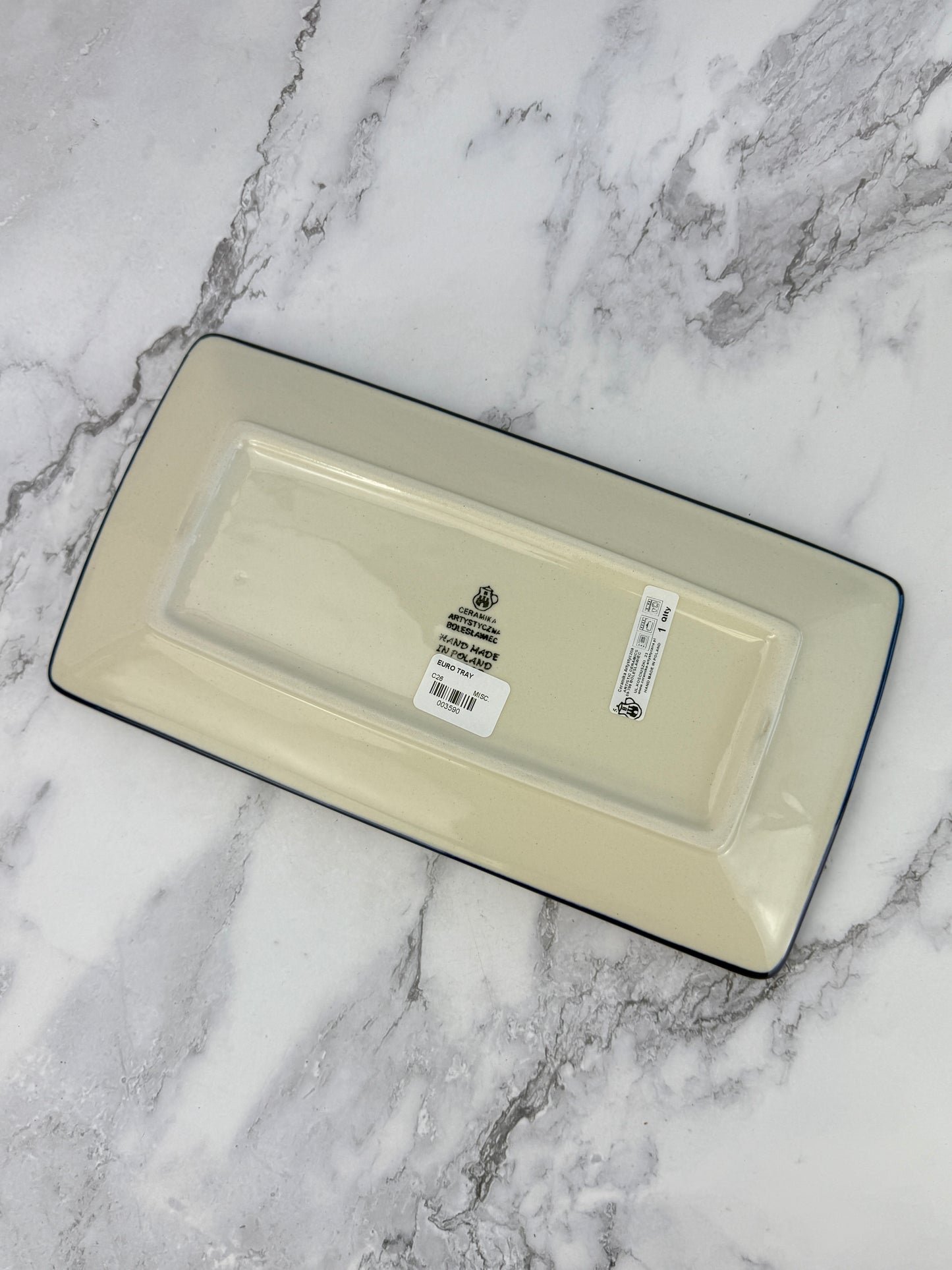 Rectangular Tray - Shape C26 - Pattern 3279