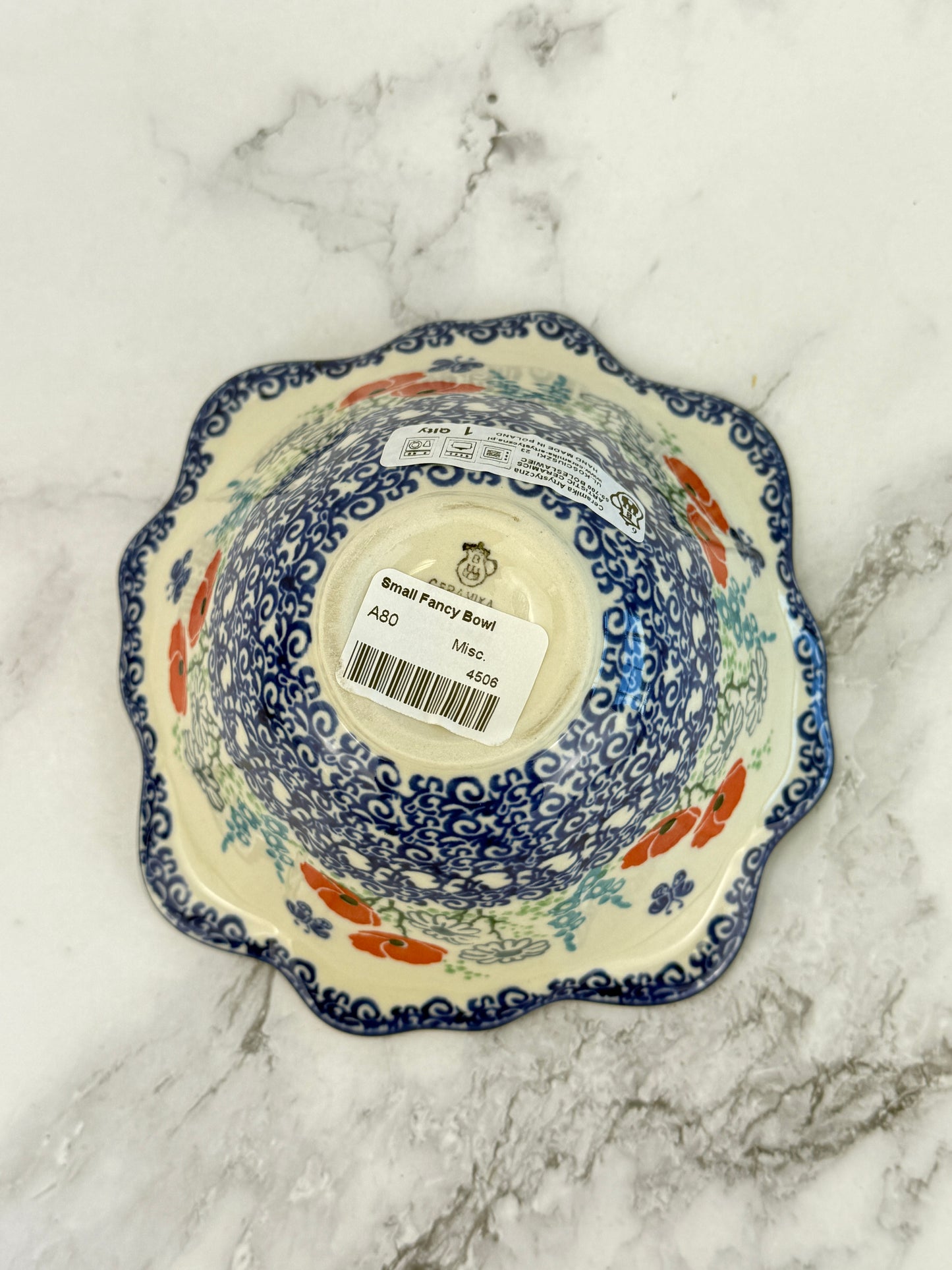 Small Flared Bowl - Shape A80 - Pattern 2901