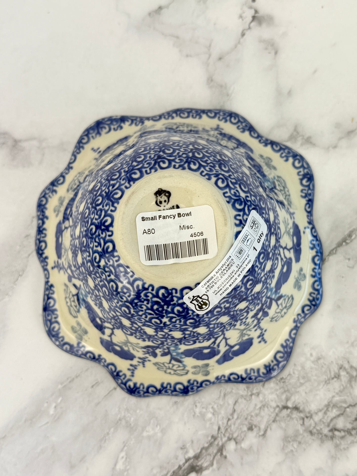Small Flared Bowl - Shape A80 - Pattern 2902