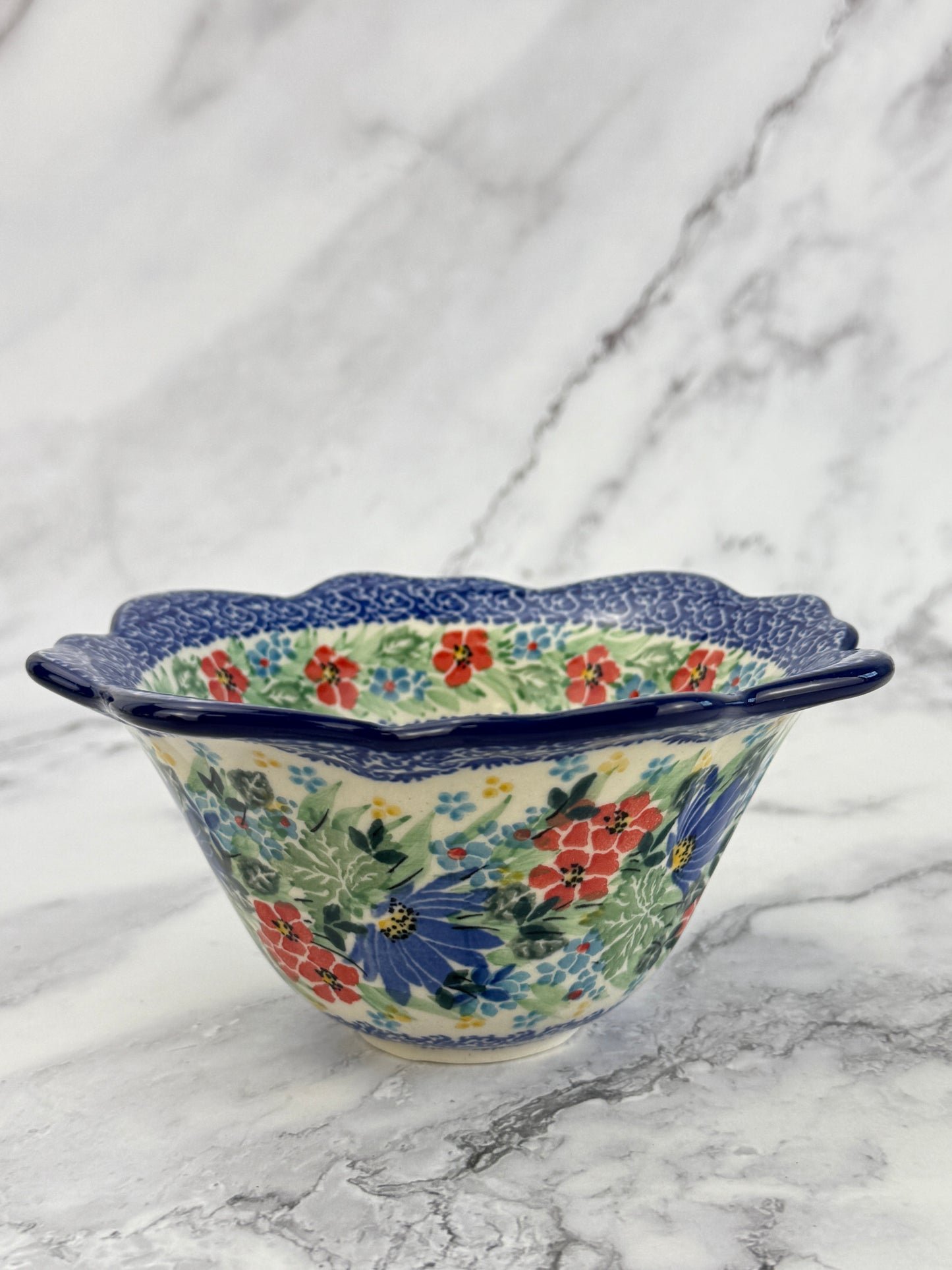 Small Flared Unikat Bowl - Shape A80 - Pattern U5156