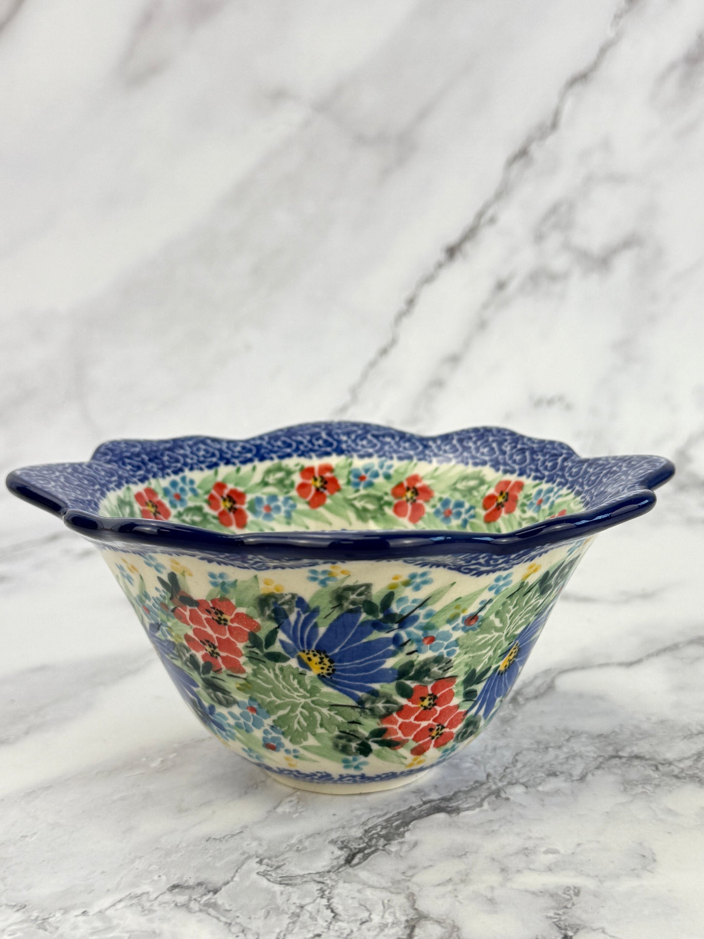 Small Flared Unikat Bowl - Shape A80 - Pattern U5156