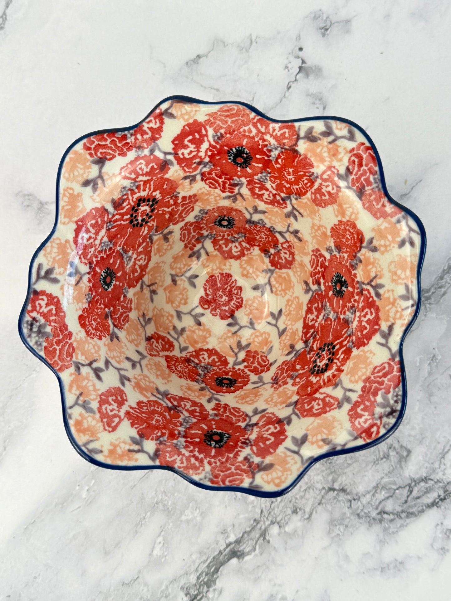 SALE Small Flared Unikat Bowl - Shape A80 - Pattern U5080