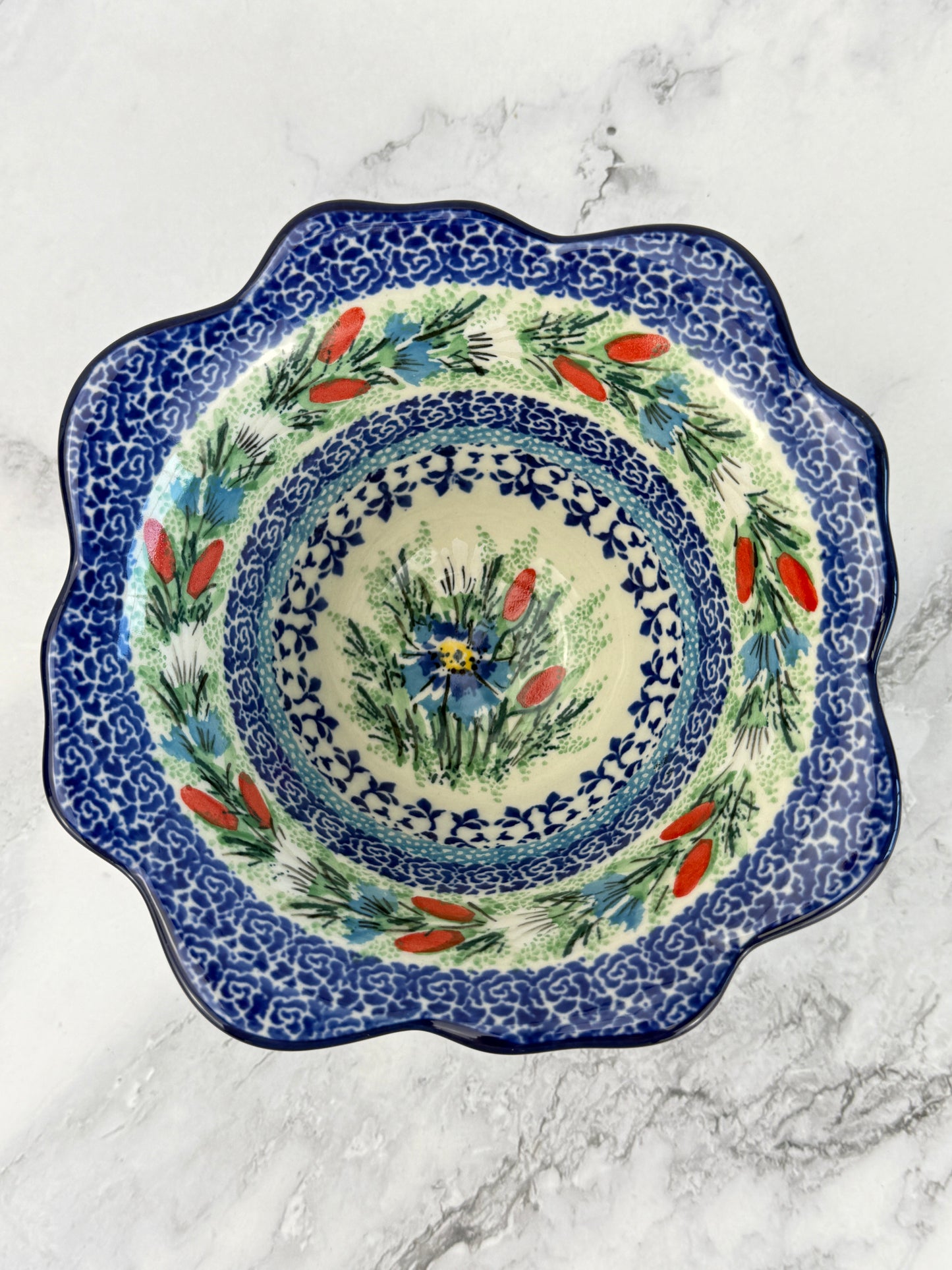 Small Flared Unikat Bowl - Shape A80 - Pattern U4953