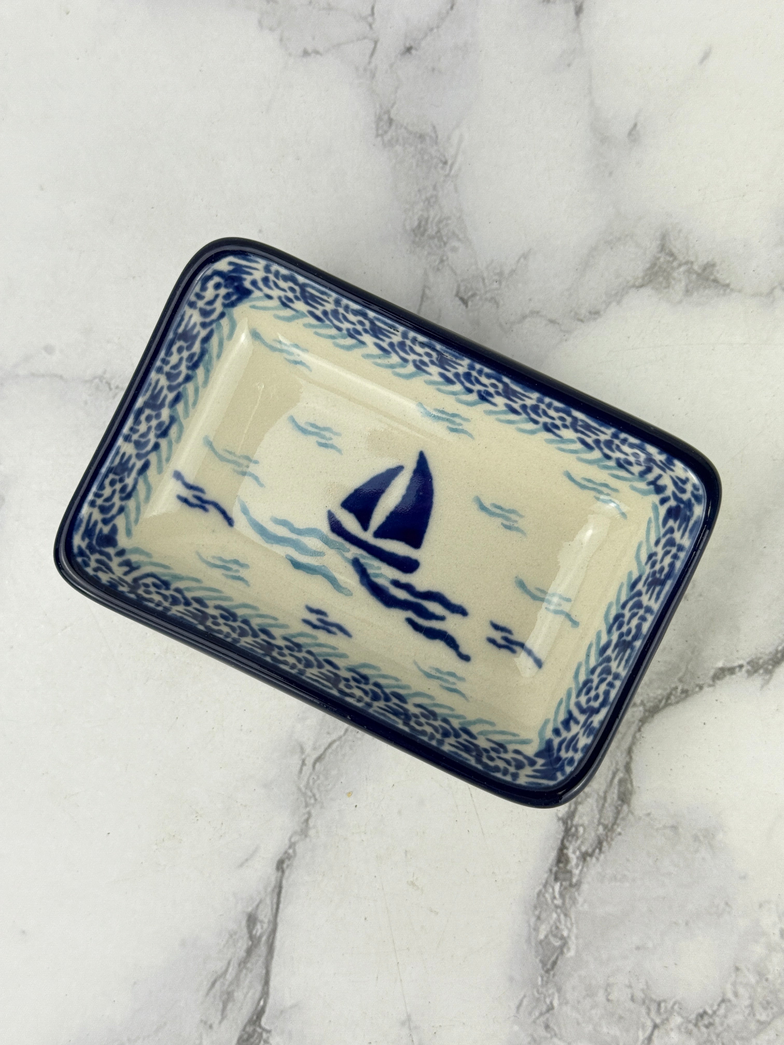 Rectangular Dish - Shape C20 - Pattern 2931 – Polish Pottery Westlake