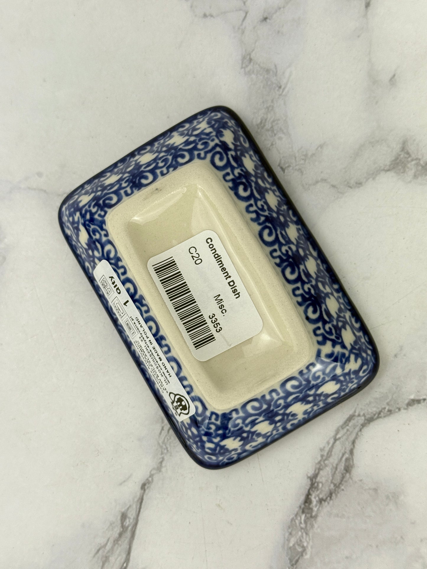 Rectangular Dish - Shape C20 - Pattern 2902