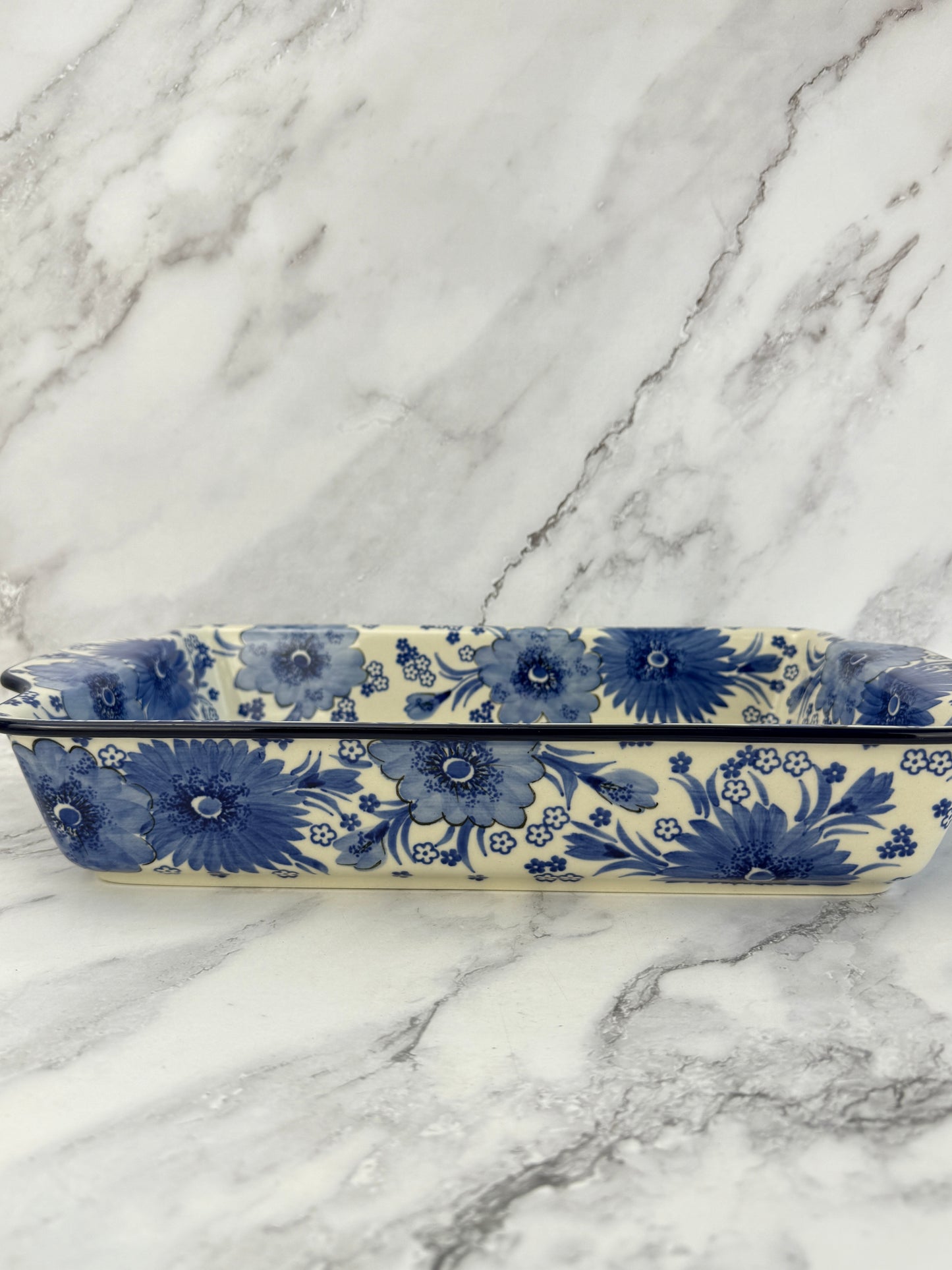 Large Unikat Rectangular Baker with Handles - Shape A56 - Pattern U5176