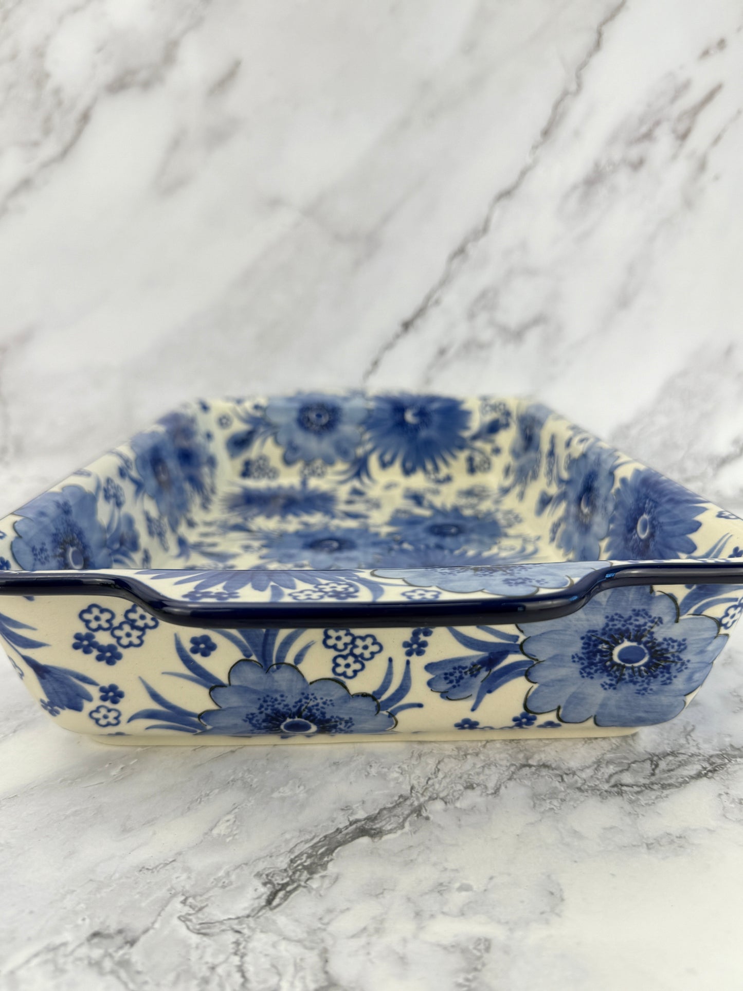 Large Unikat Rectangular Baker with Handles - Shape A56 - Pattern U5176