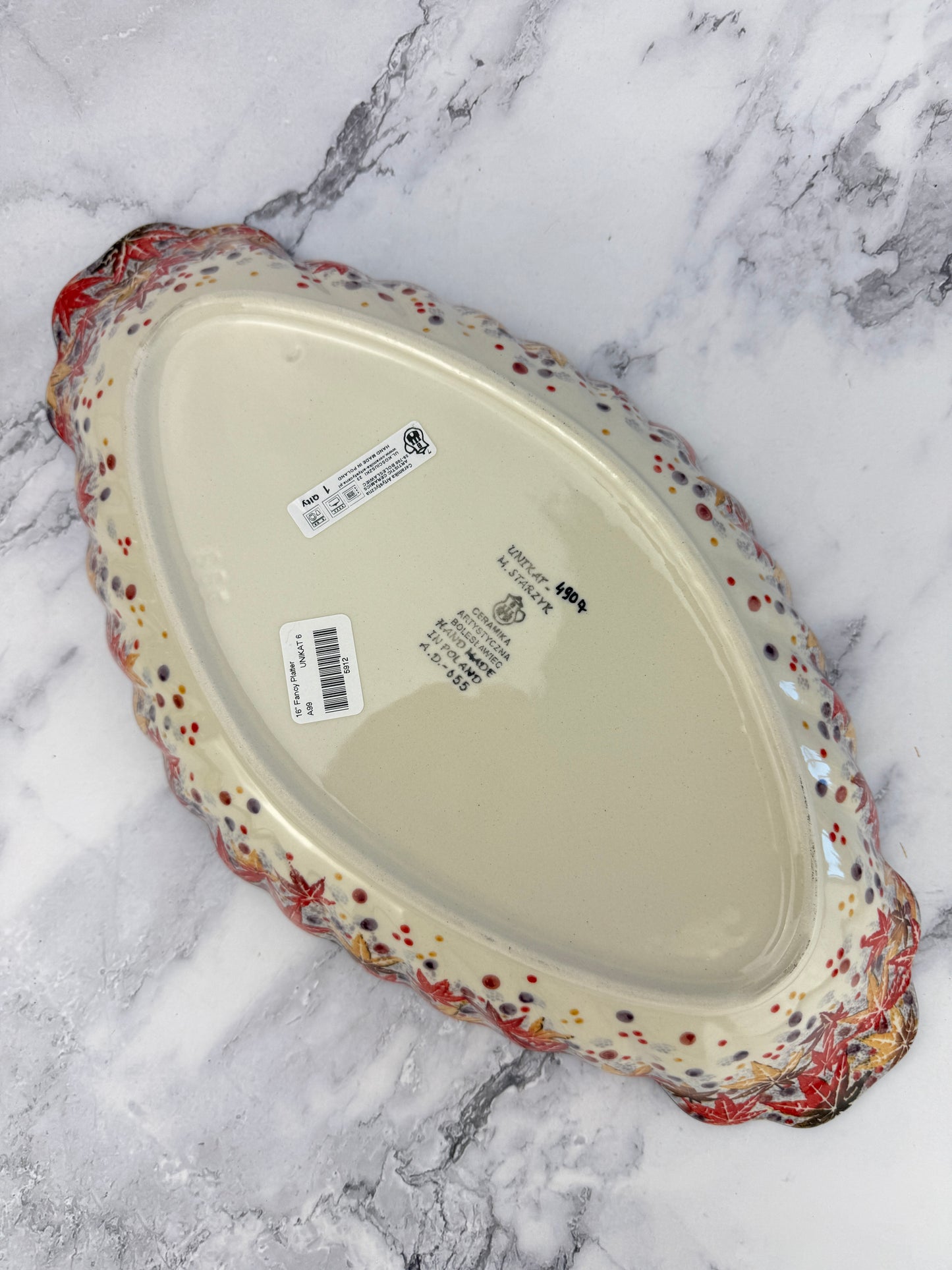 Fancy Unikat Platter - Shape A99 - Pattern U4907