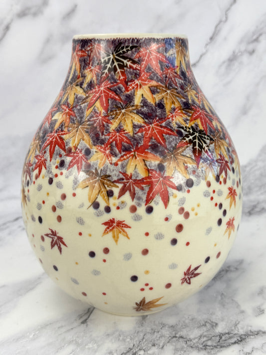 Large Rounded Unikat Vase - Shape F14 - Pattern U4907