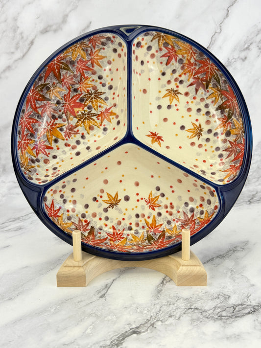 Divided Round Unikat Dish - Shape 484 - Pattern U4907