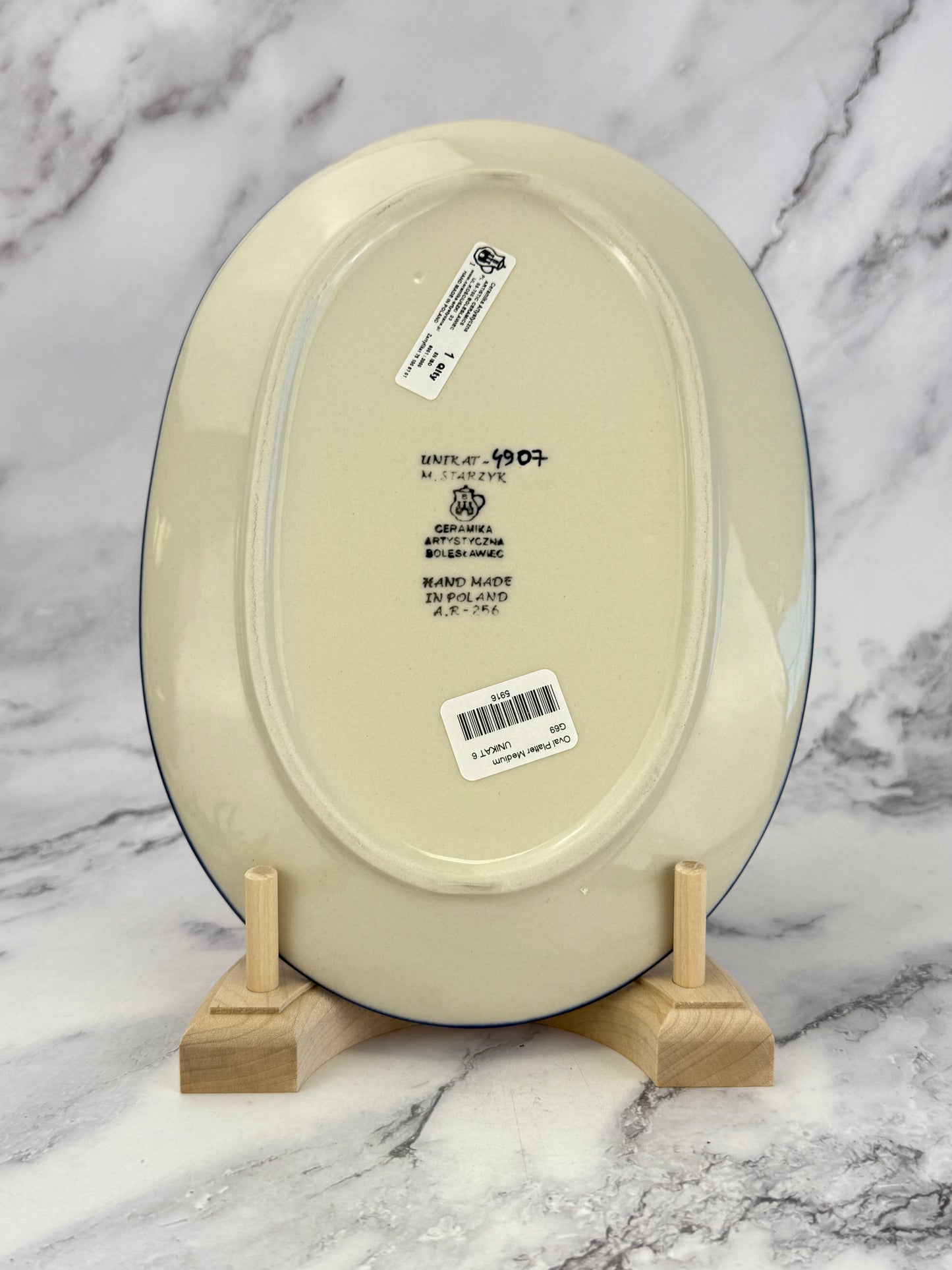 Medium Unikat Oval Platter - Shape G69 - Pattern U4907