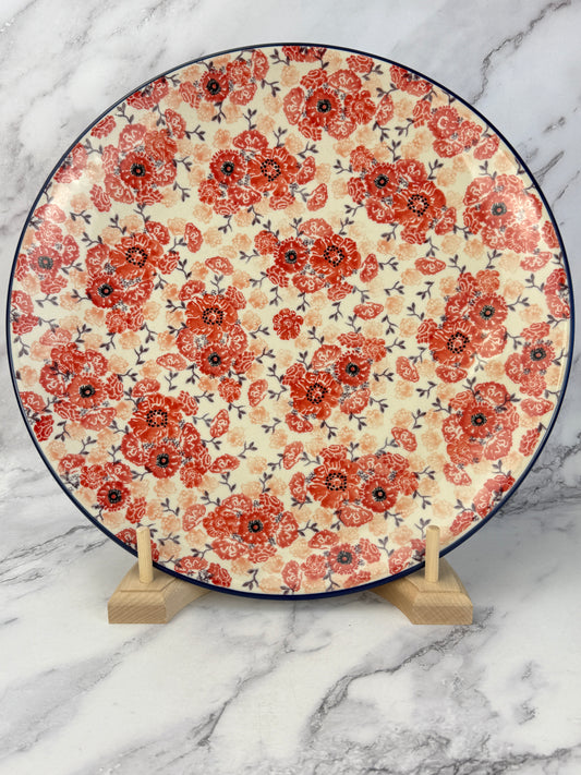 SALE 14" Round Unikat Platter - Shape 265 - Pattern U5080