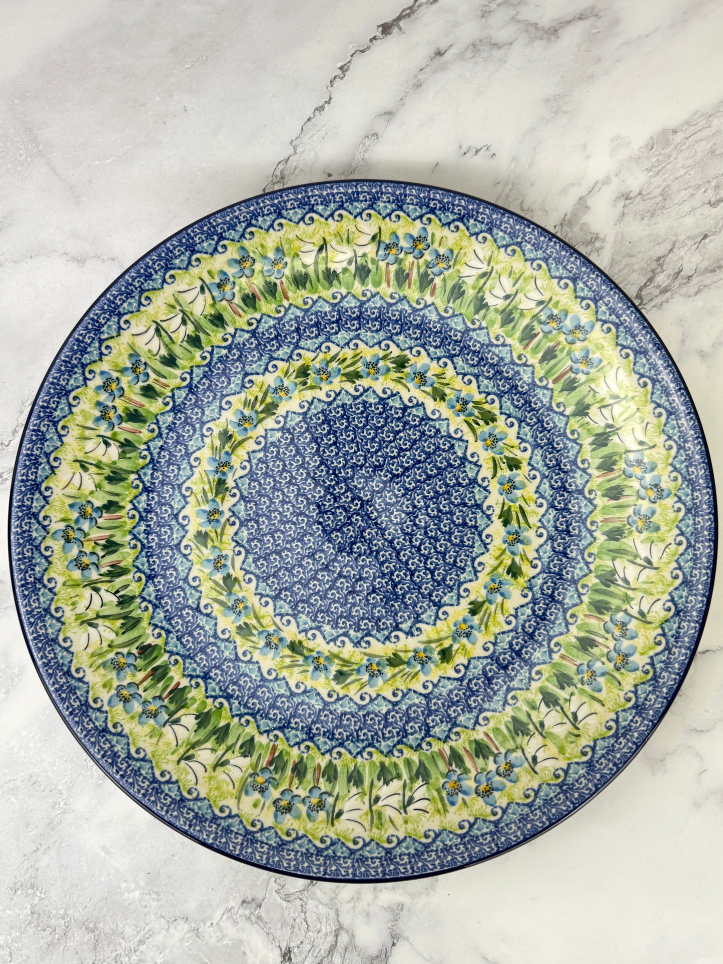 14" Round Unikat Platter - Shape 265 - Pattern U5071