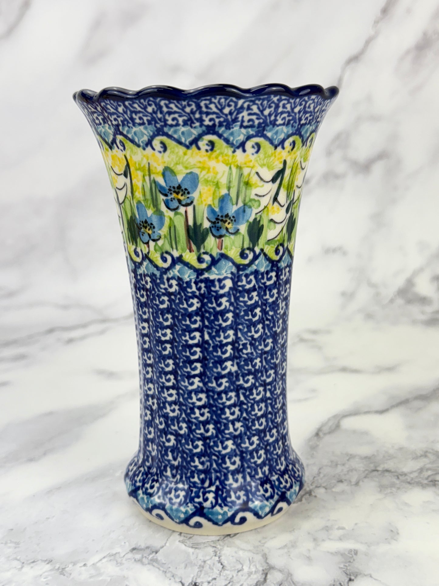 Ruffled Unikat Vase - Shape 50 - Pattern U5071