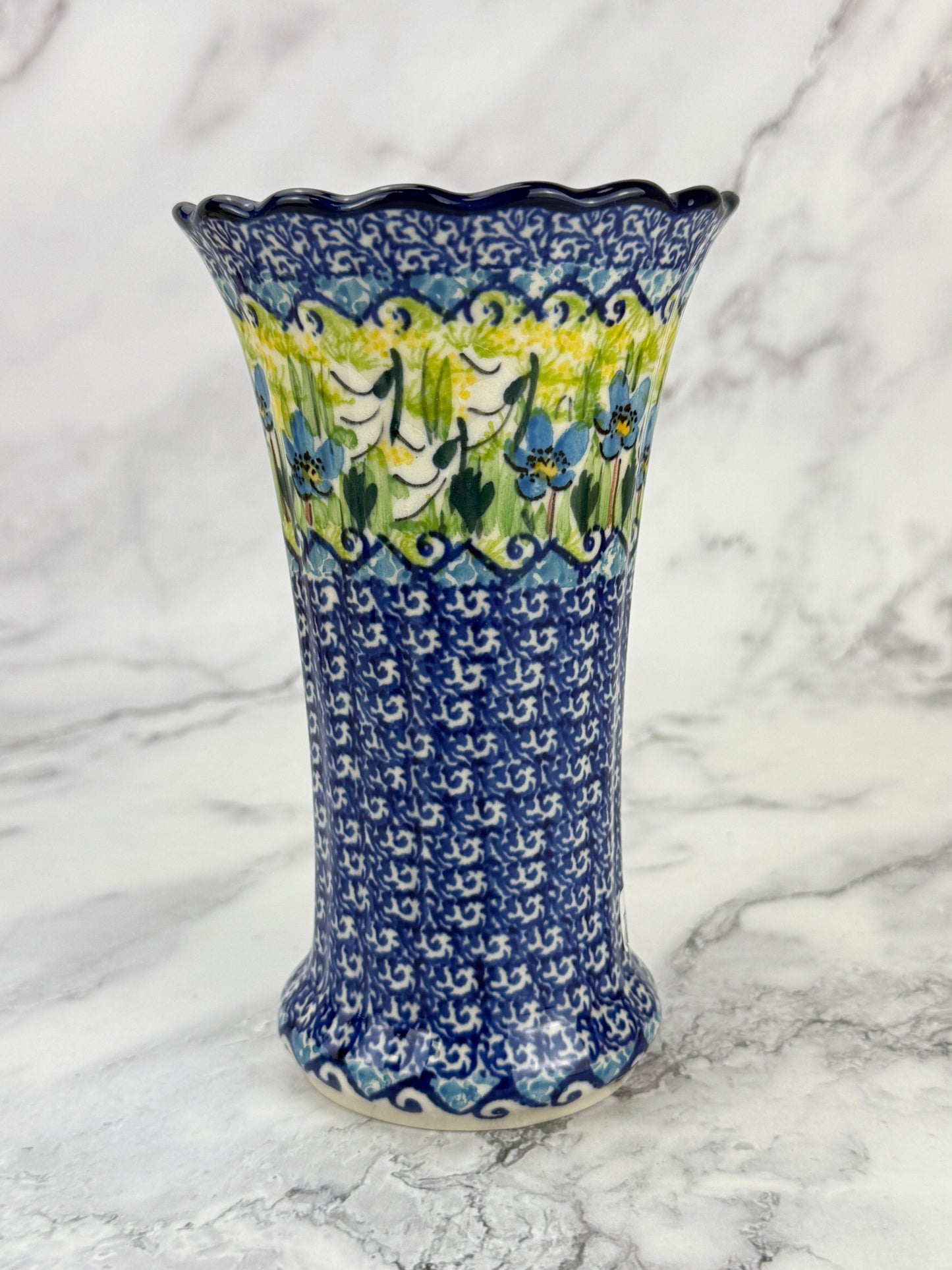 Ruffled Unikat Vase - Shape 50 - Pattern U5071