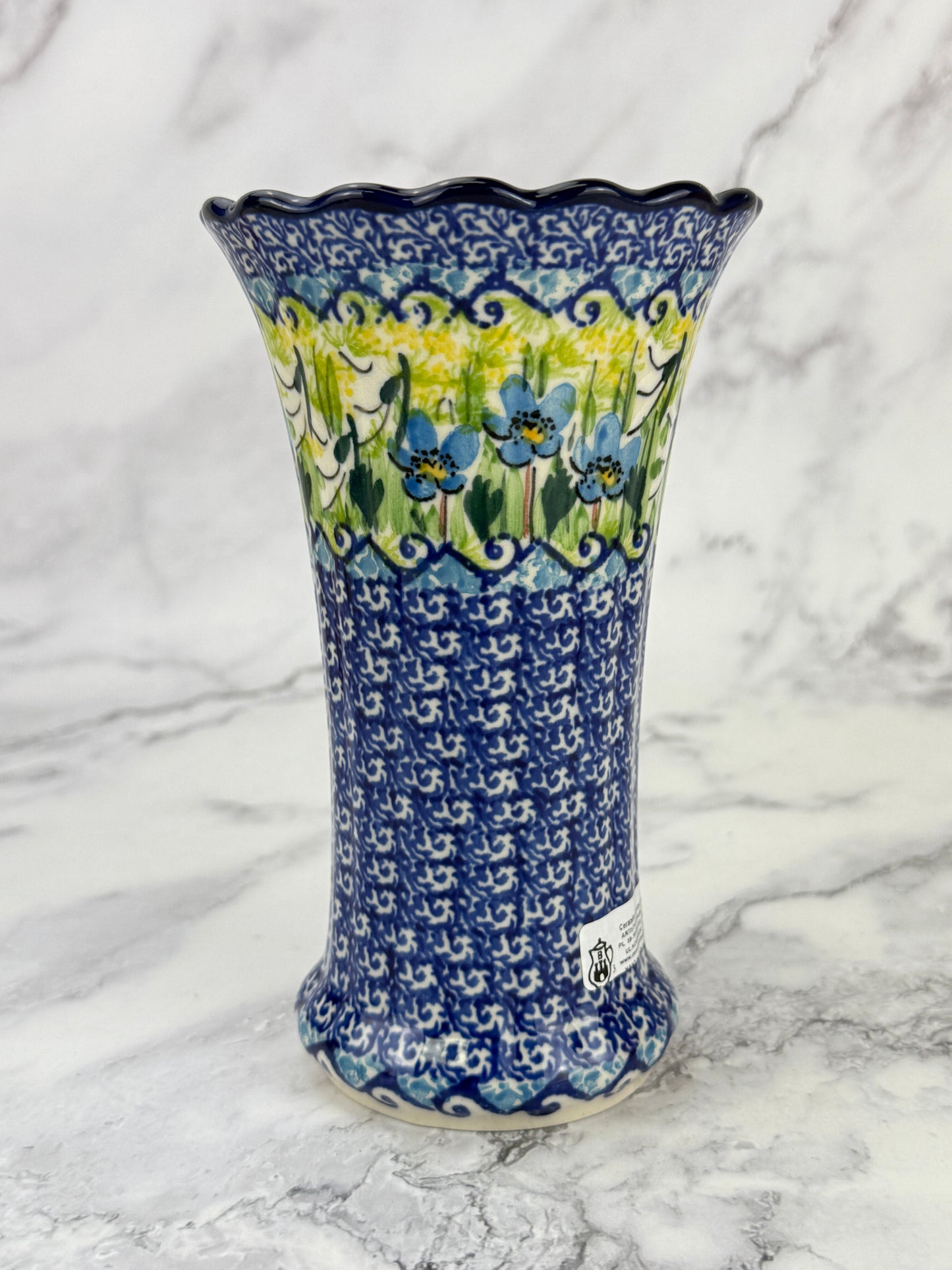 Ruffled Unikat Vase - Shape 50 - Pattern U5071