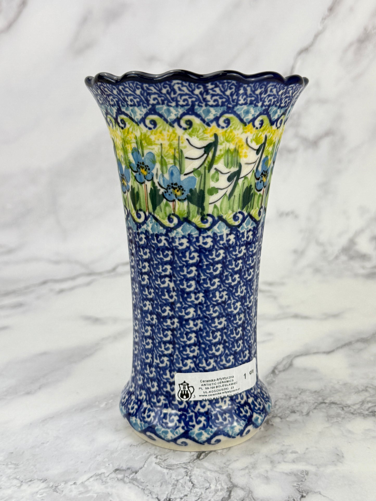 Ruffled Unikat Vase - Shape 50 - Pattern U5071