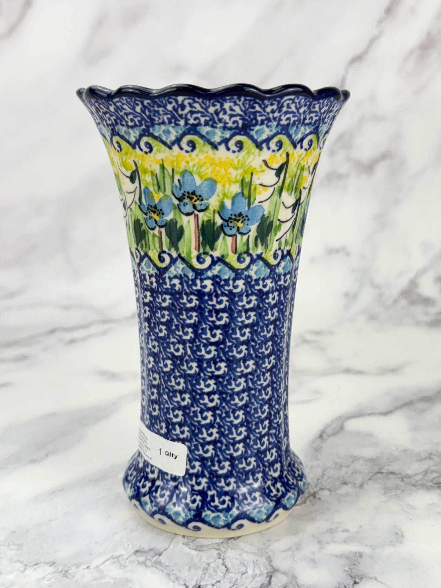 Ruffled Unikat Vase - Shape 50 - Pattern U5071