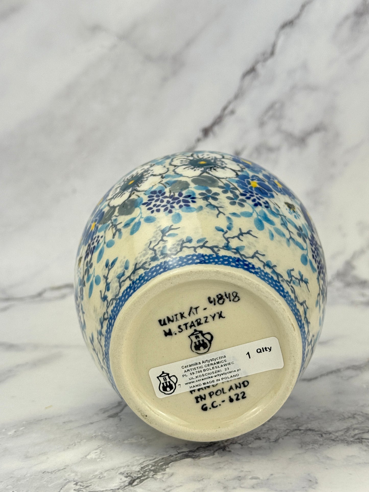 Unikat Vase - Shape 349 - Pattern U4848