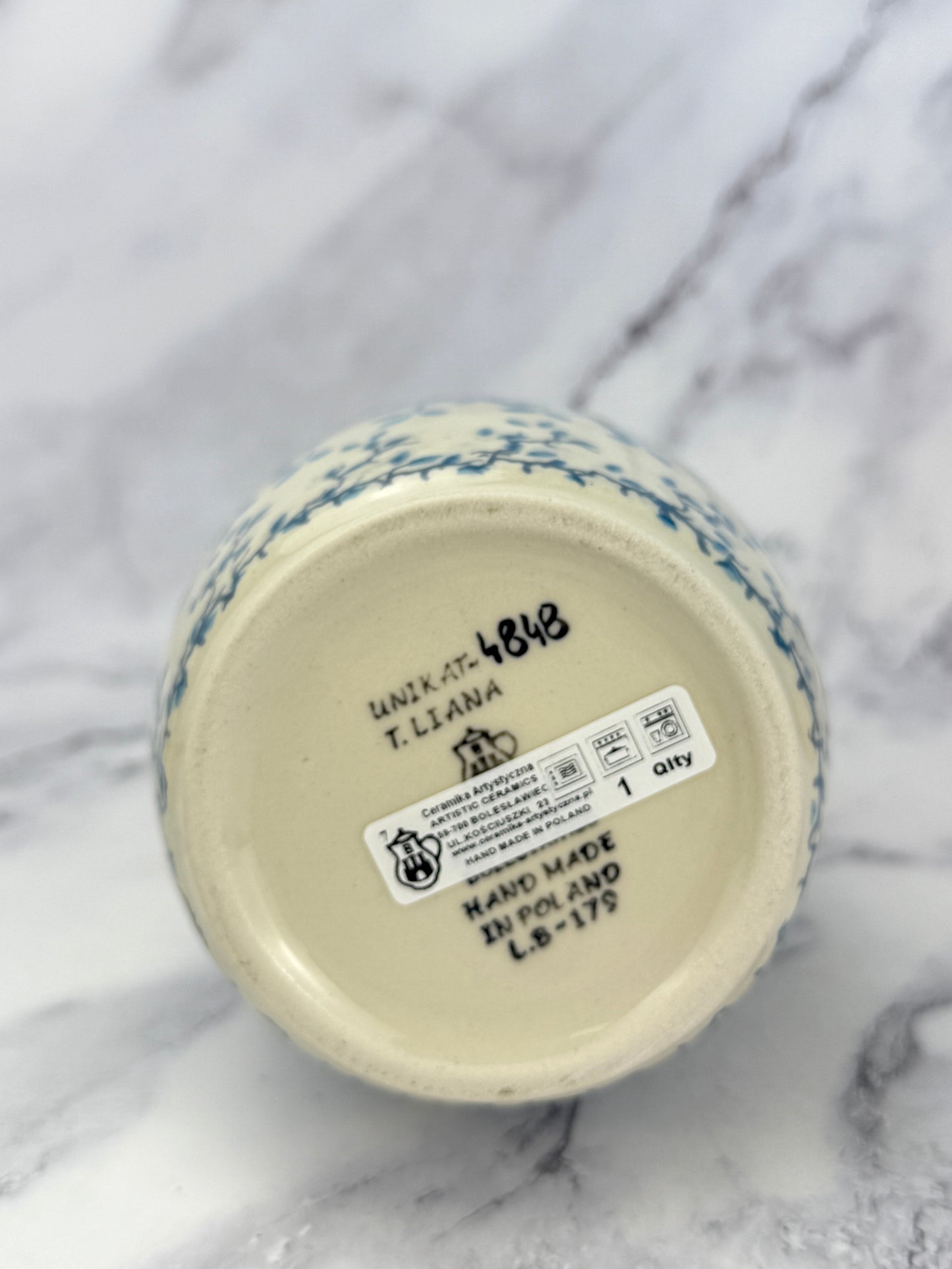 Tall Unikat Carafe - Shape D18 - Pattern U4848