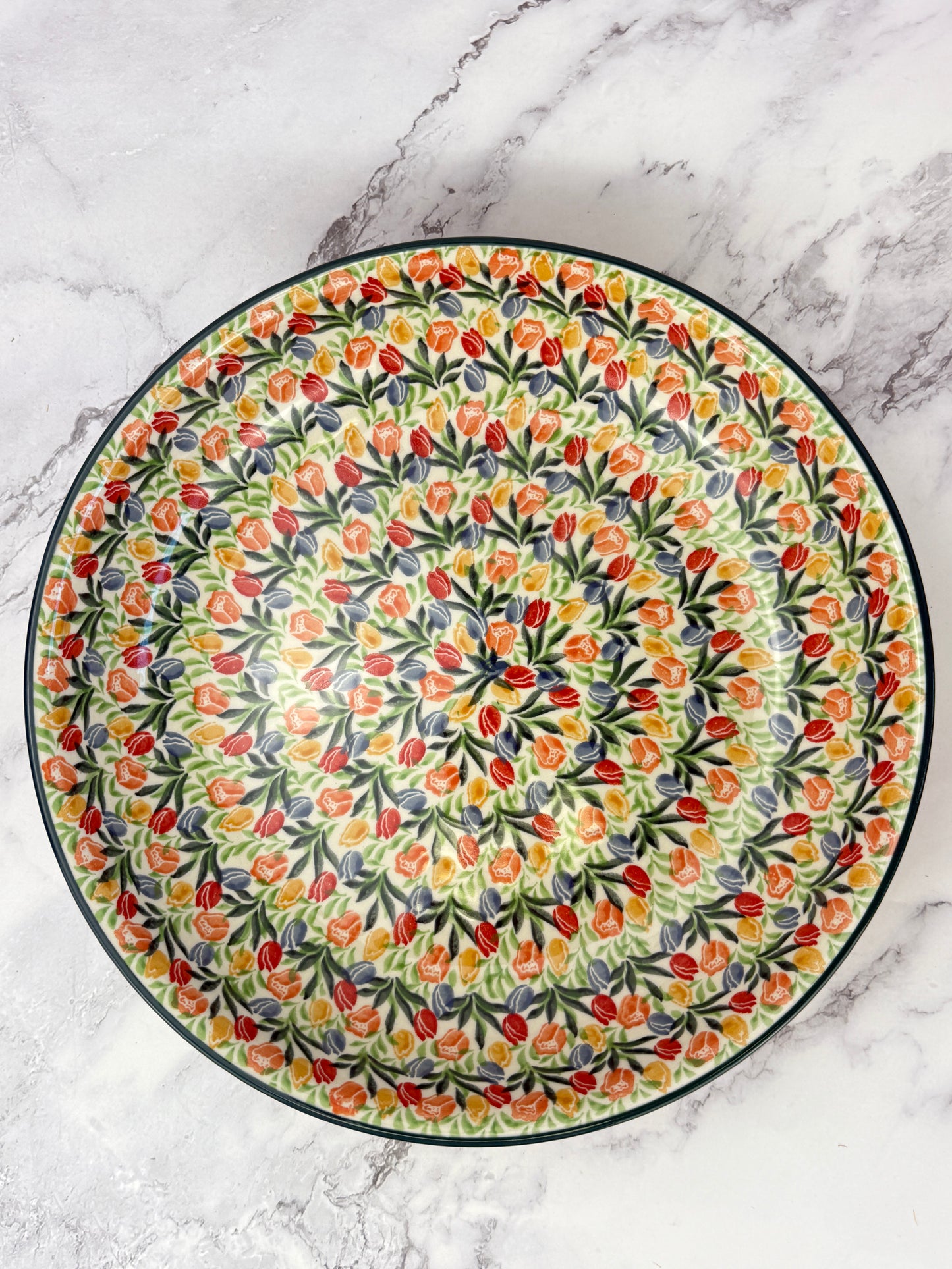 Unikat Pasta Server / Wide Shallow Bowl - Shape 115 - Pattern U4226