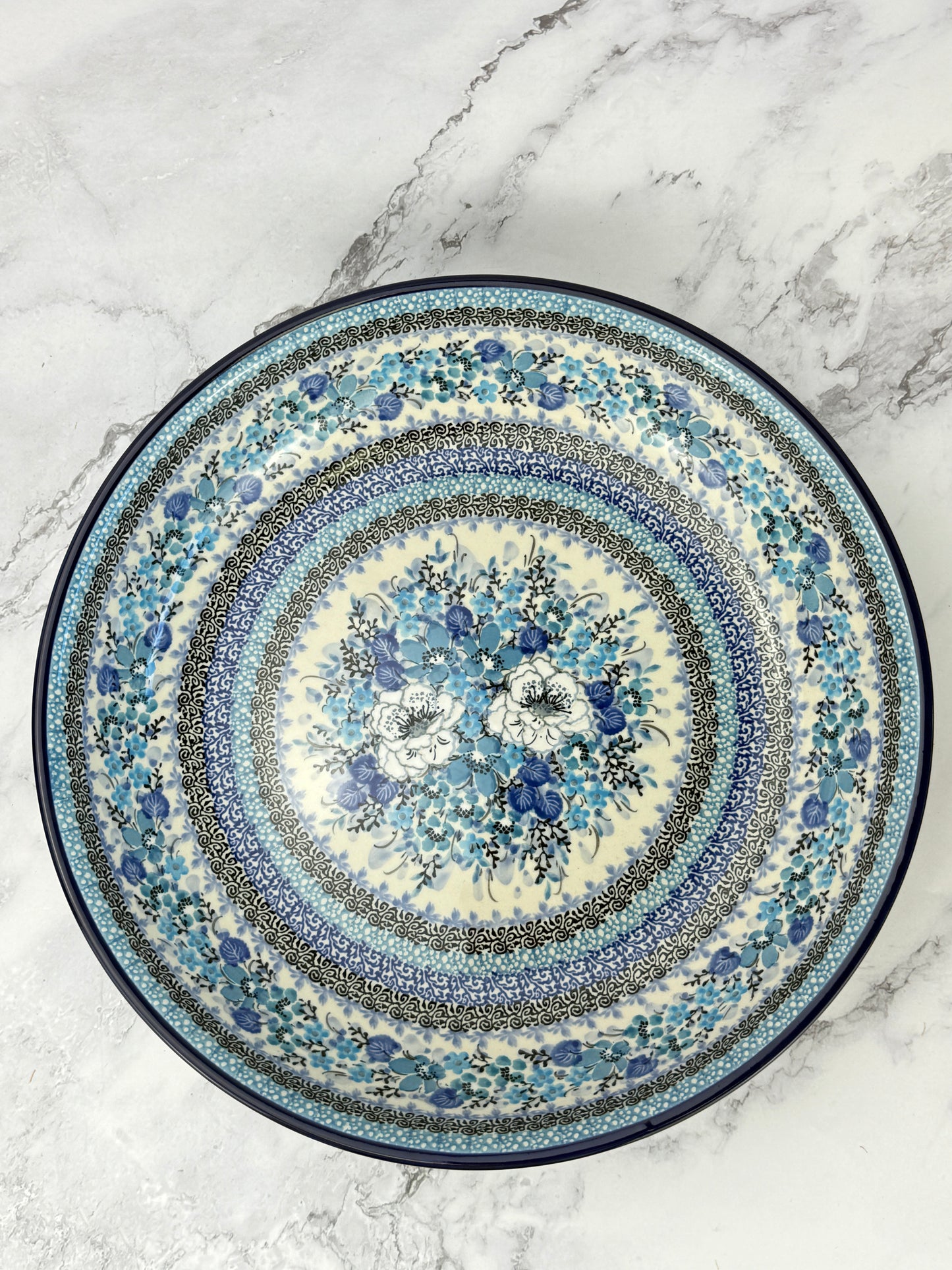 Unikat Pasta Server / Wide Shallow Bowl - Shape 115 - Pattern U5025