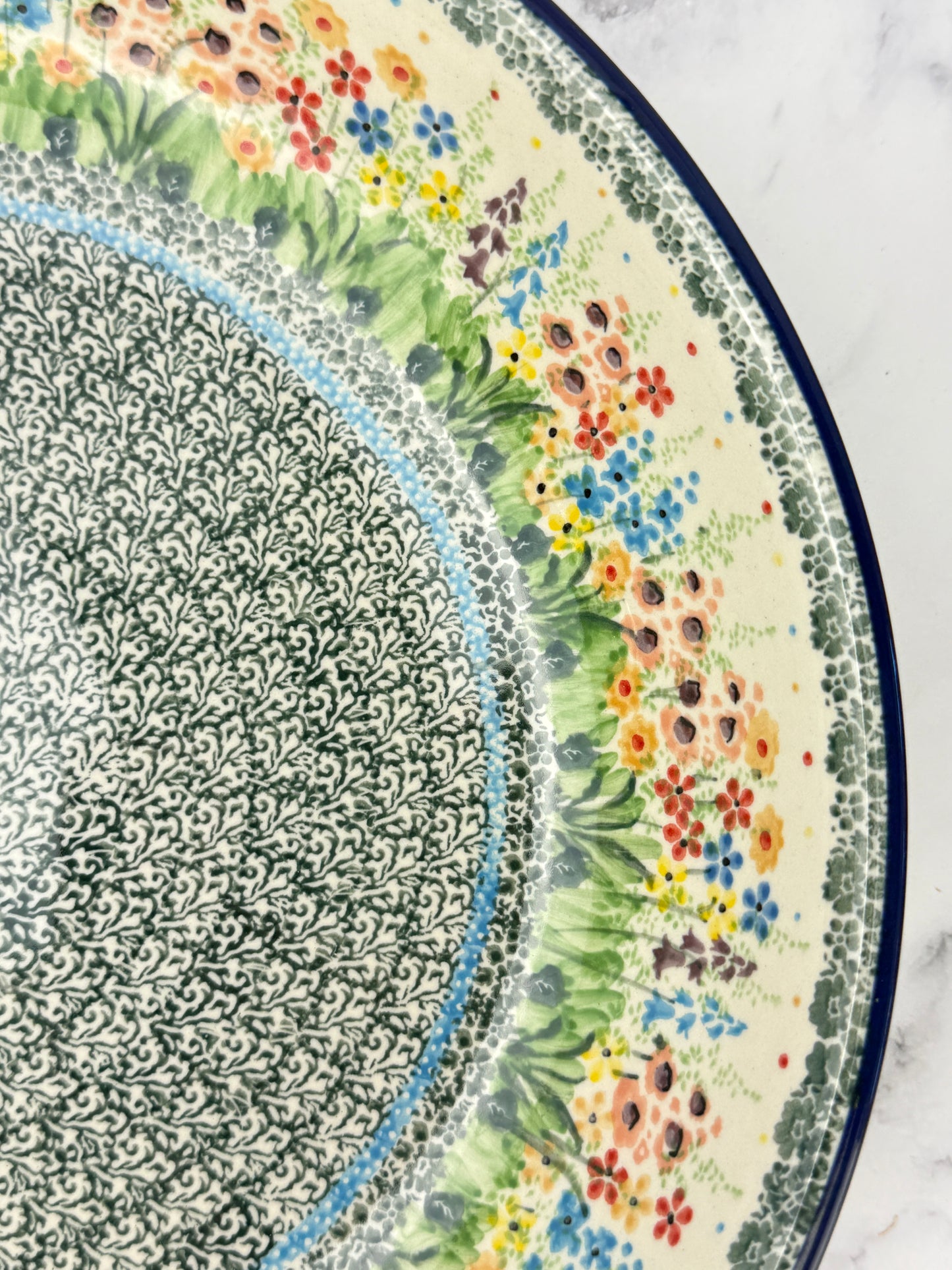 Unikat Pasta Server / Wide Shallow Bowl - Shape 115 - Pattern U4875