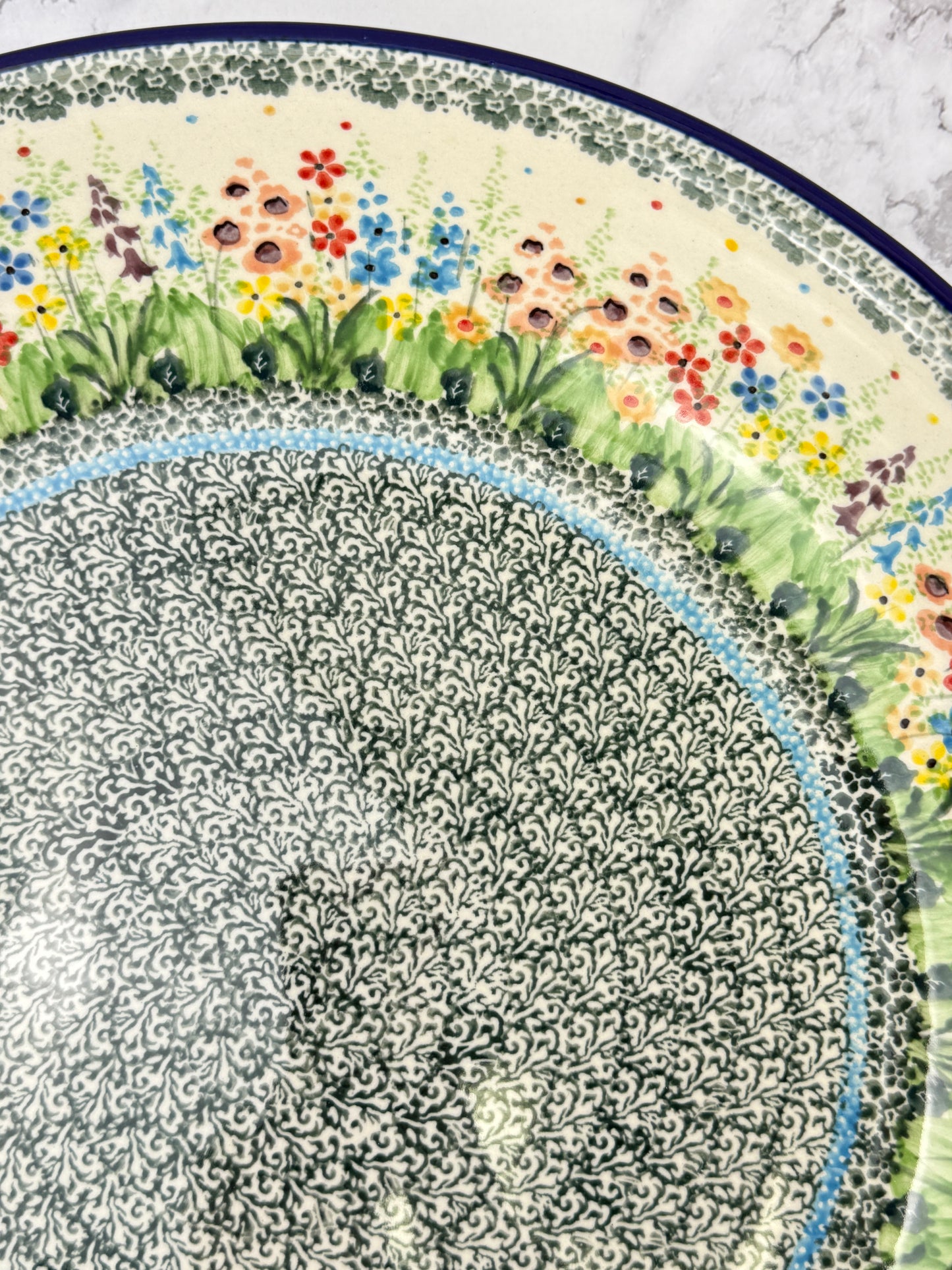 Unikat Pasta Server / Wide Shallow Bowl - Shape 115 - Pattern U4875