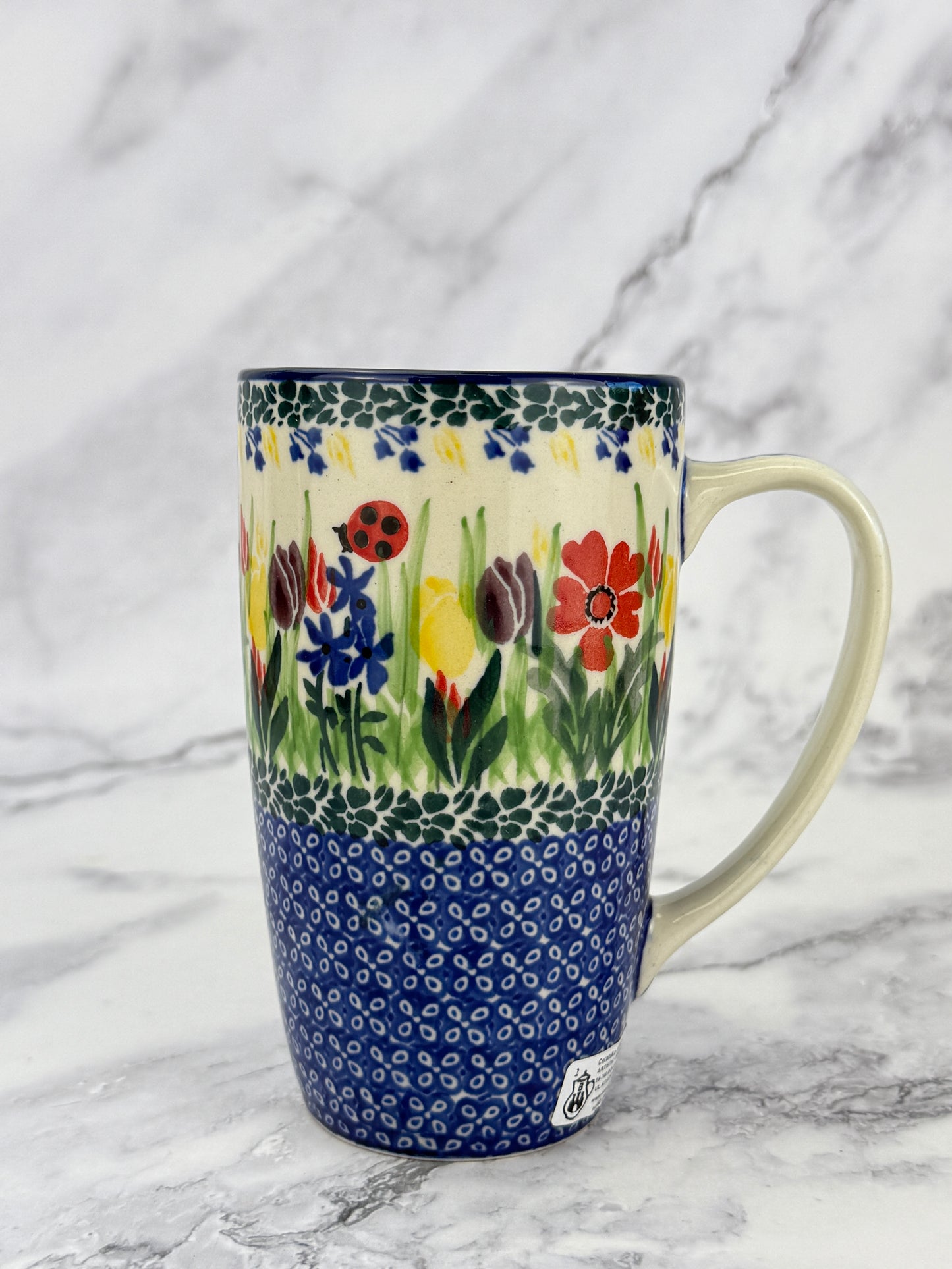 12oz Unikat Latte Mug - Shape C52 - Pattern U3787