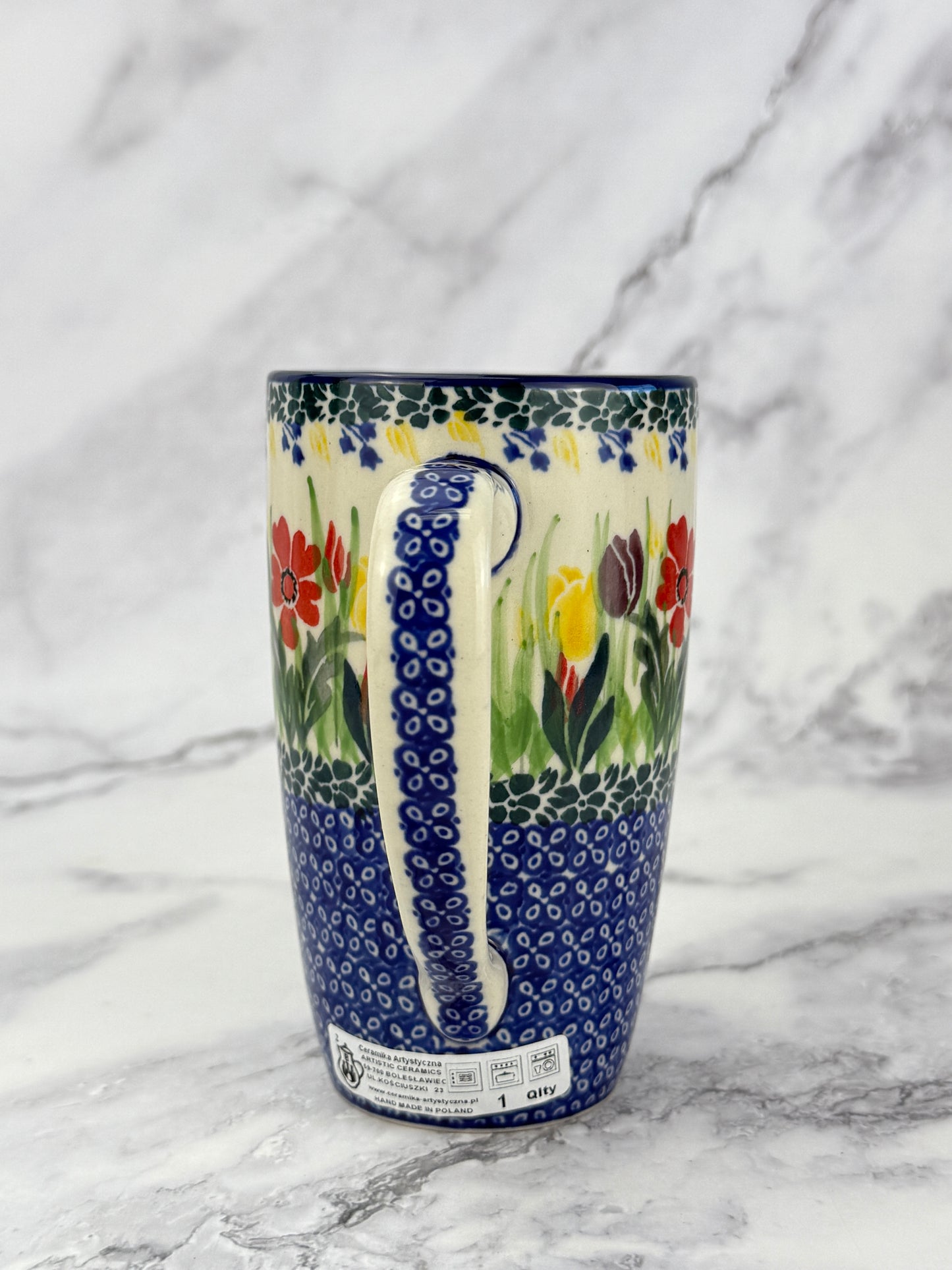 12oz Unikat Latte Mug - Shape C52 - Pattern U3787