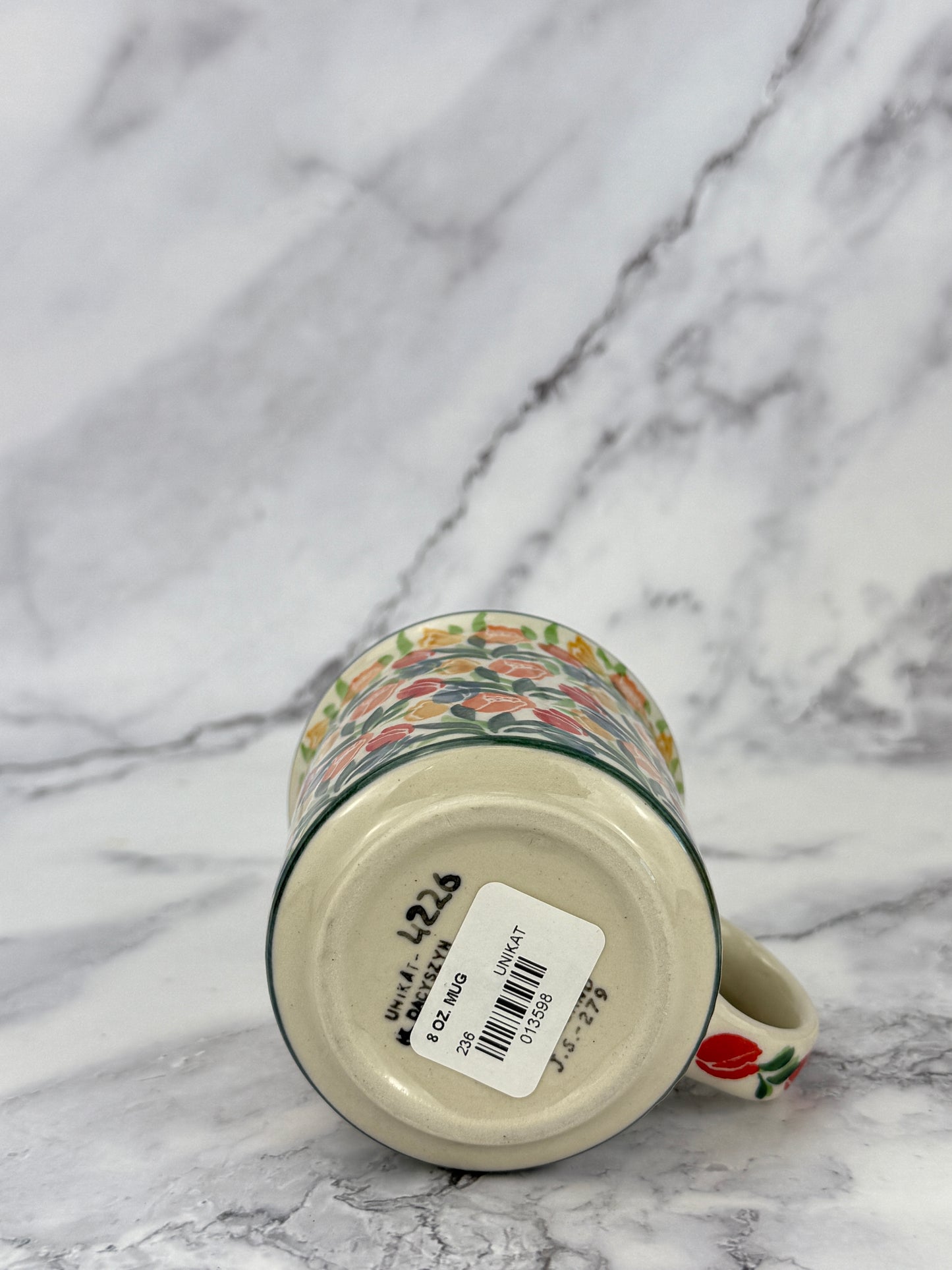 8oz Unikat Straight Mug - Shape 236 - Pattern U4226