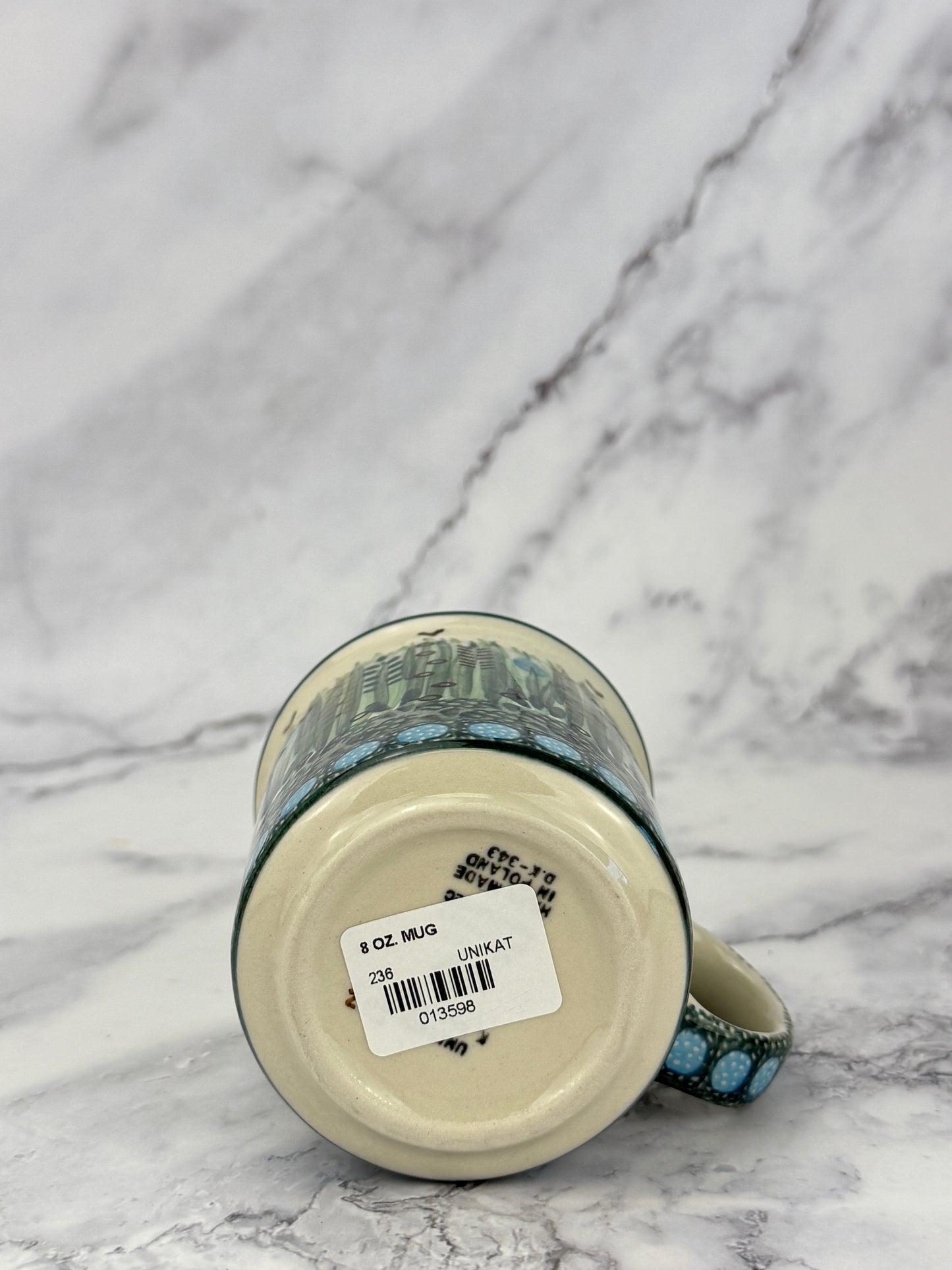 8oz Unikat Straight Mug - Shape 236 - Pattern U803