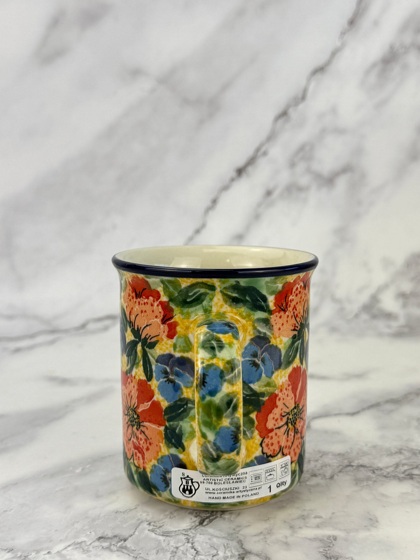 8oz Unikat Straight Mug - Shape 236 - Pattern U4704