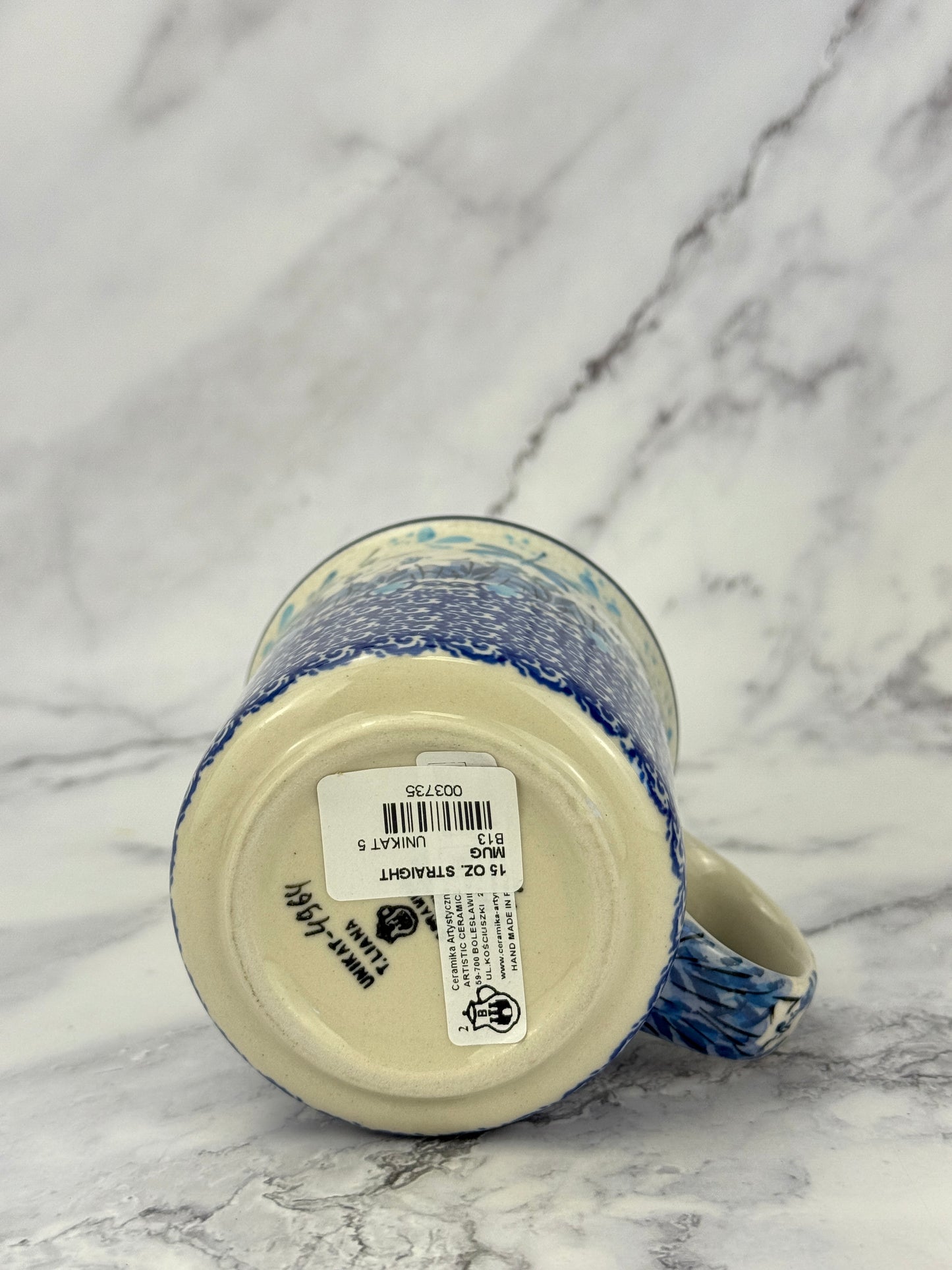 15oz Unikat Straight Mug - Shape B13 - Pattern U4964