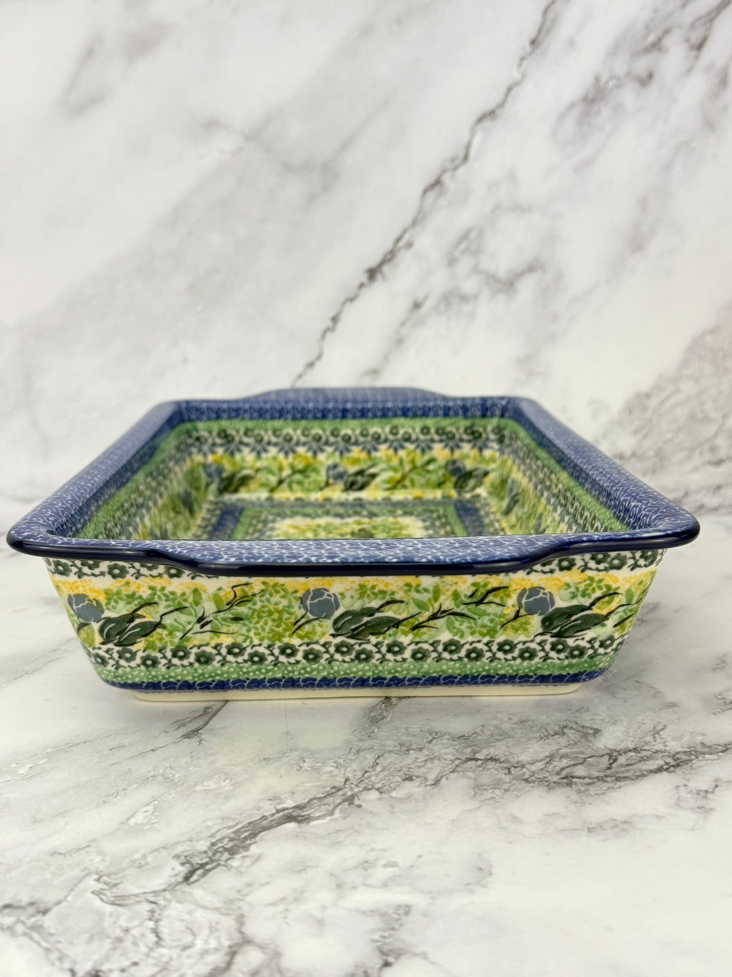 Unikat Rectangular Baker With Handles - Shape A59 - Pattern U5014