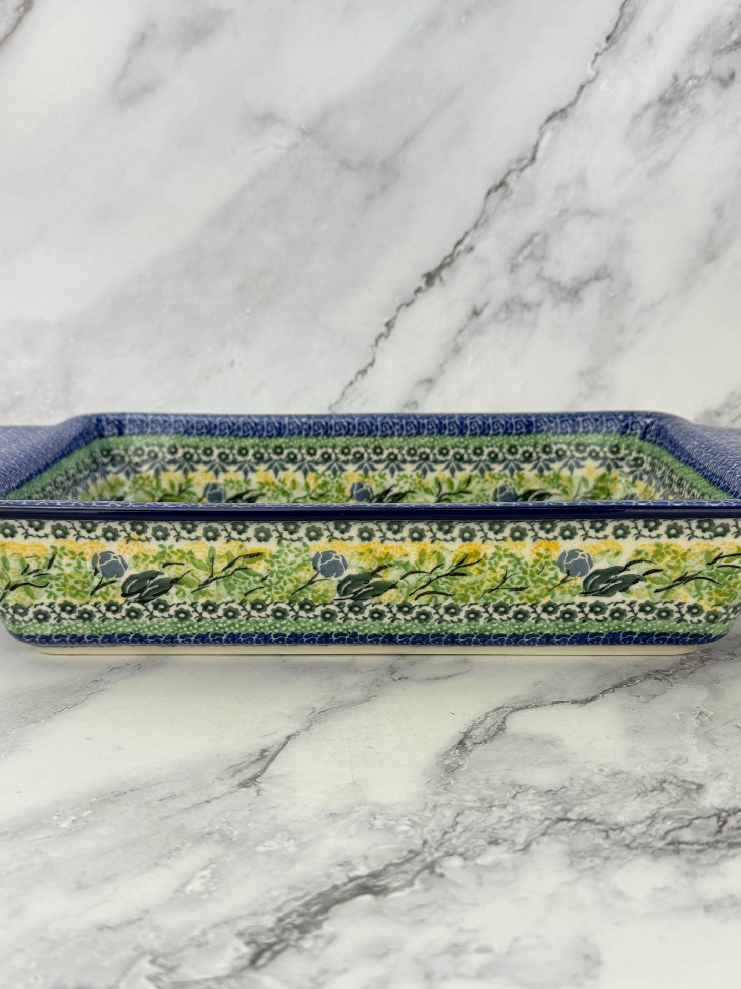 Unikat Rectangular Baker With Handles - Shape A59 - Pattern U5014