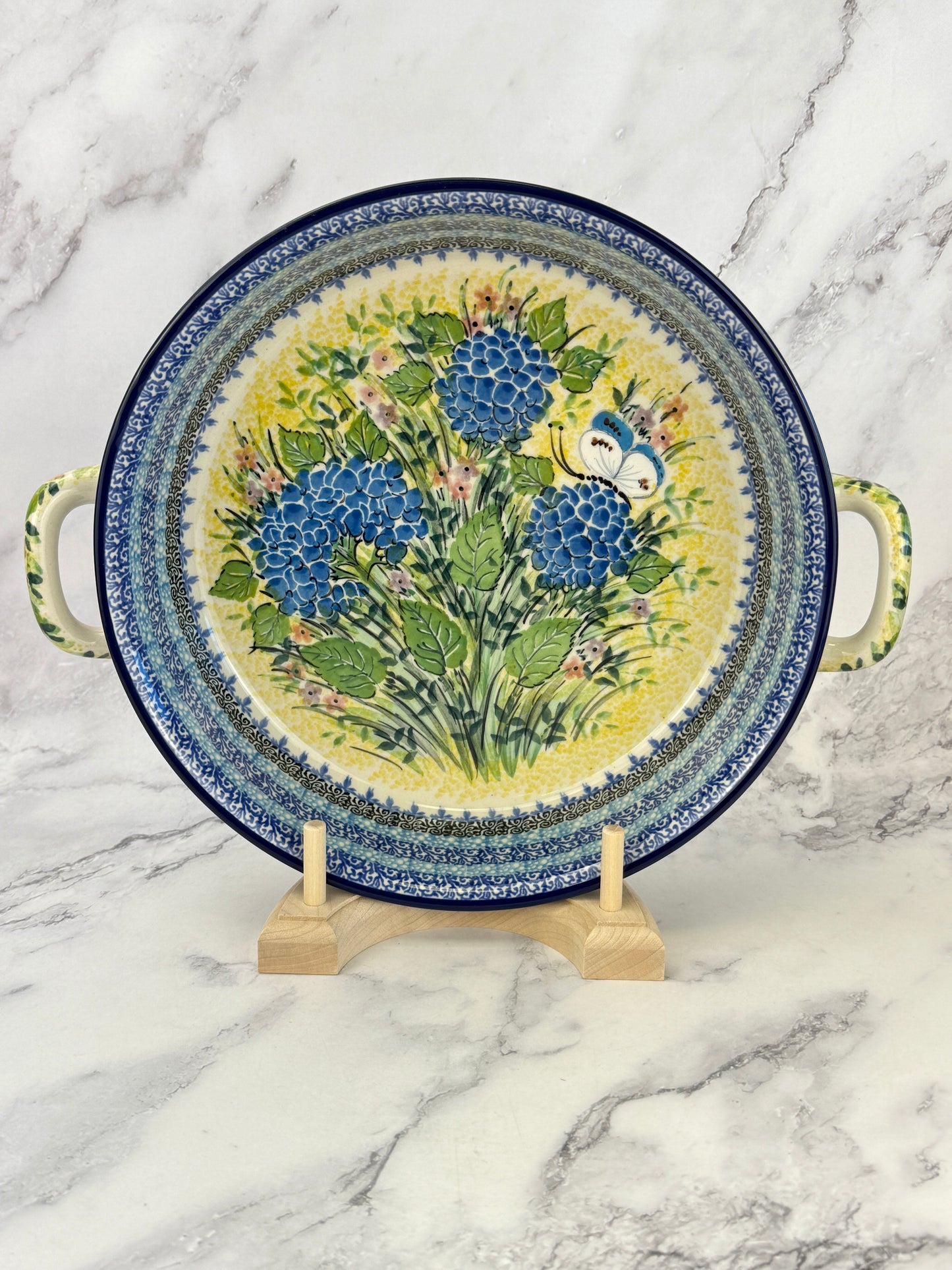 10" Round Baker With Handles - Shape 420 - Pattern U5048