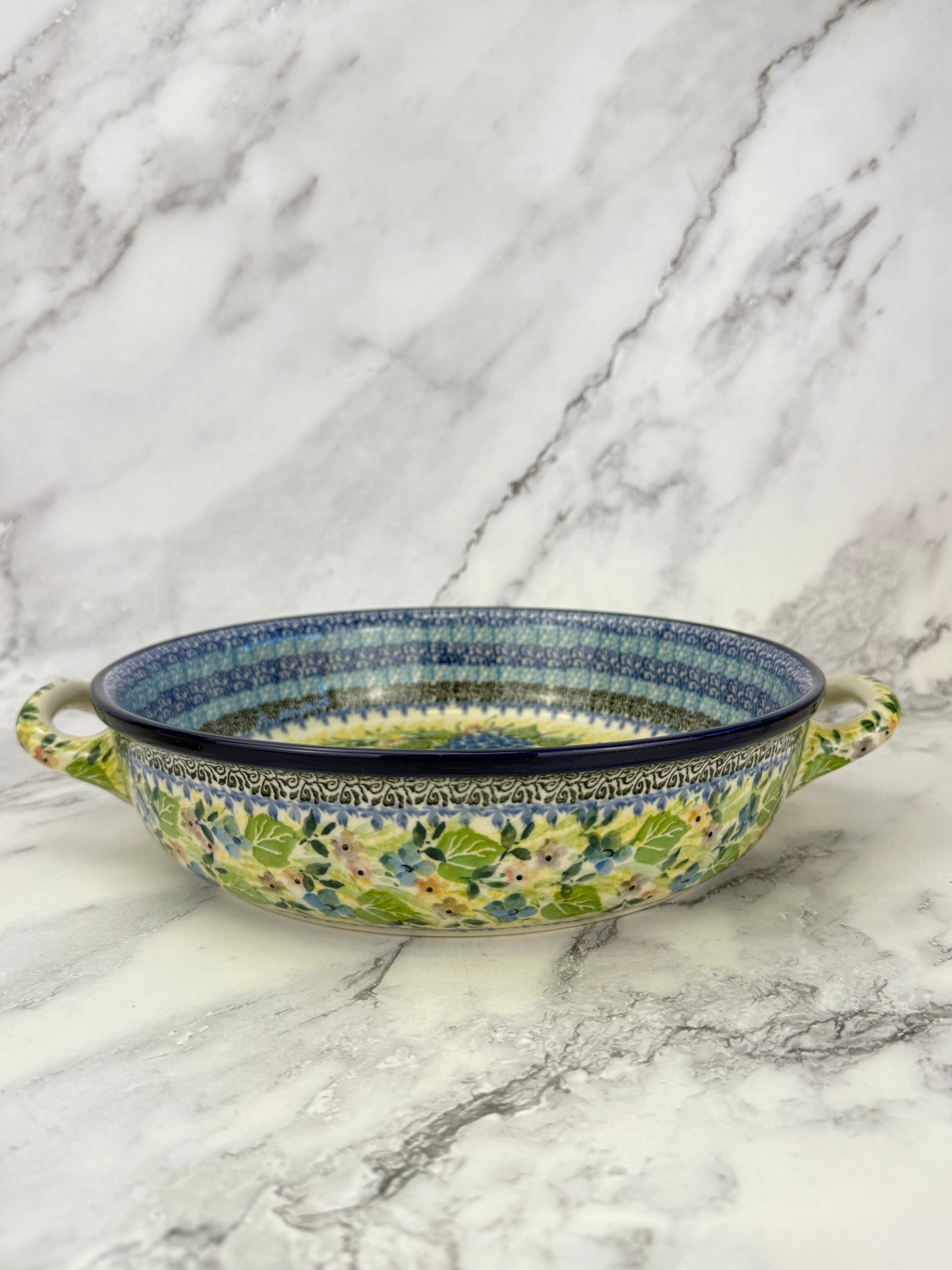 10" Round Baker With Handles - Shape 420 - Pattern U5048