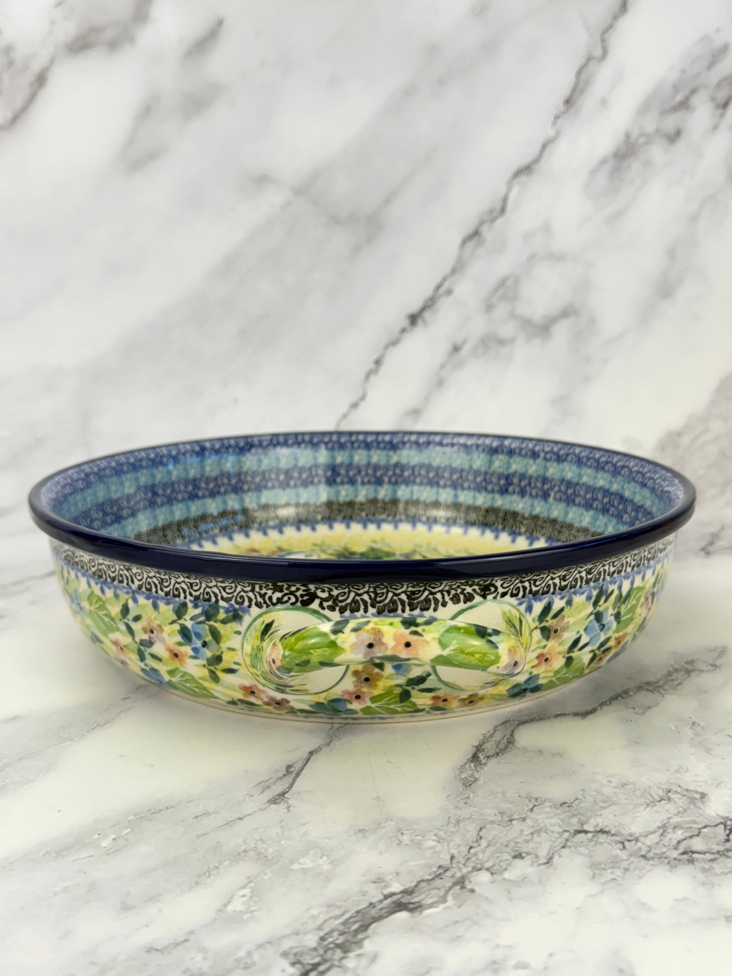 10" Round Baker With Handles - Shape 420 - Pattern U5048