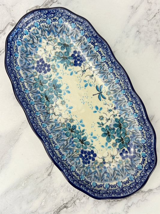 Scalloped Unikat Tray - Shape A42 - Pattern U4964