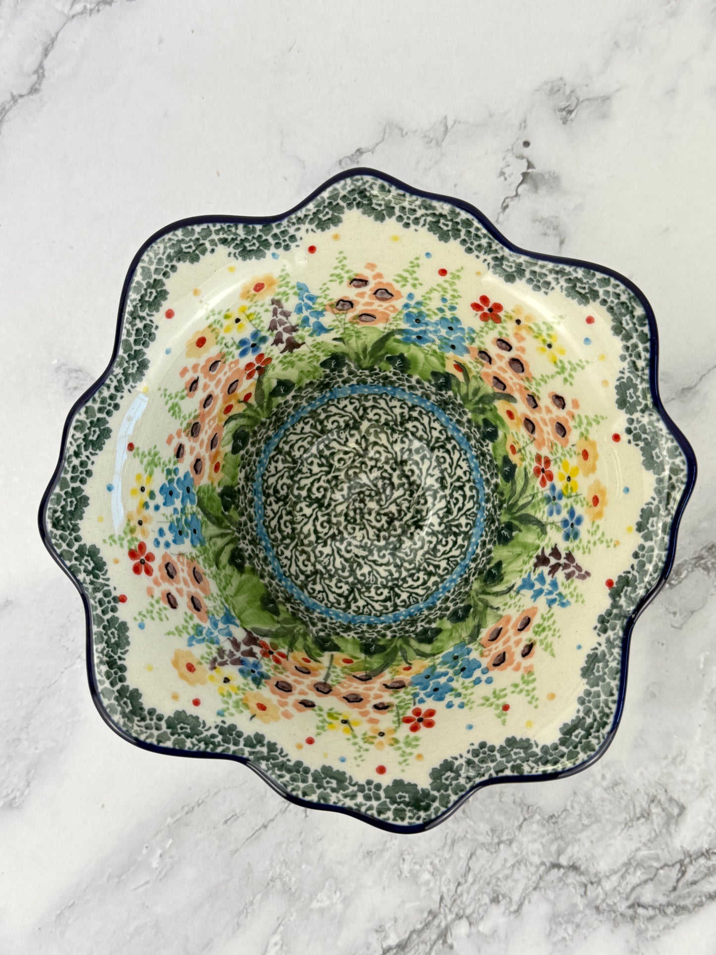 Small Flared Unikat Bowl - Shape A80 - Pattern U4875