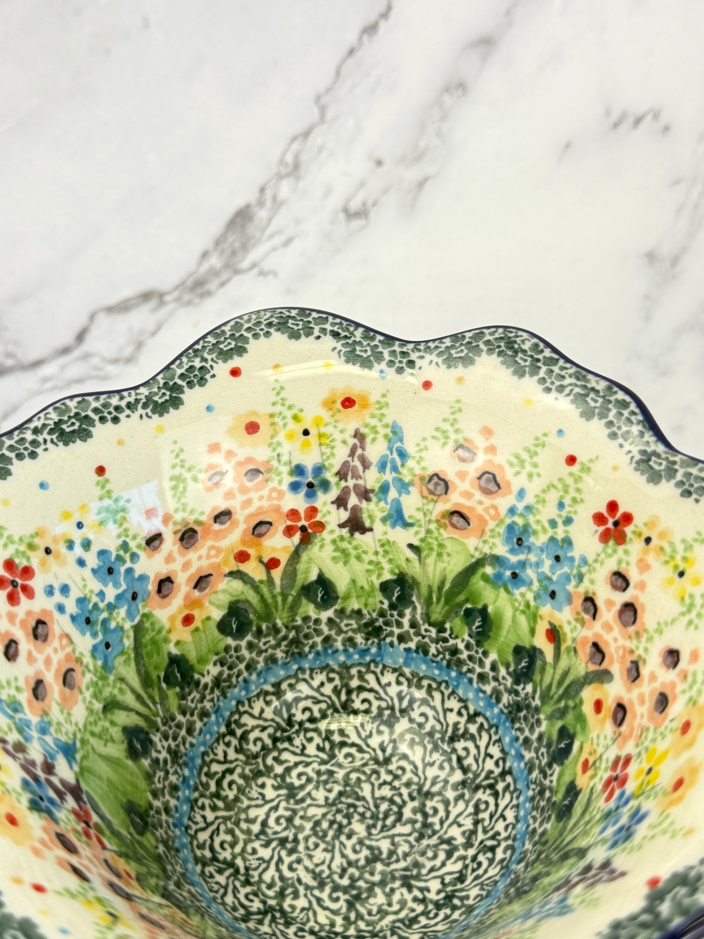 Small Flared Unikat Bowl - Shape A80 - Pattern U4875