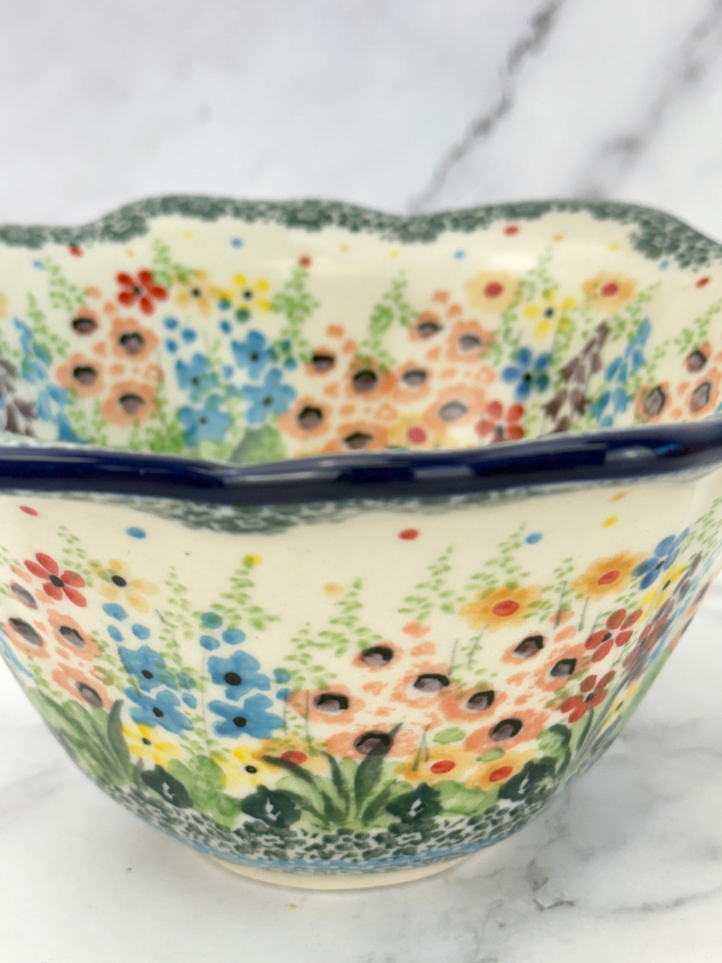 Small Flared Unikat Bowl - Shape A80 - Pattern U4875