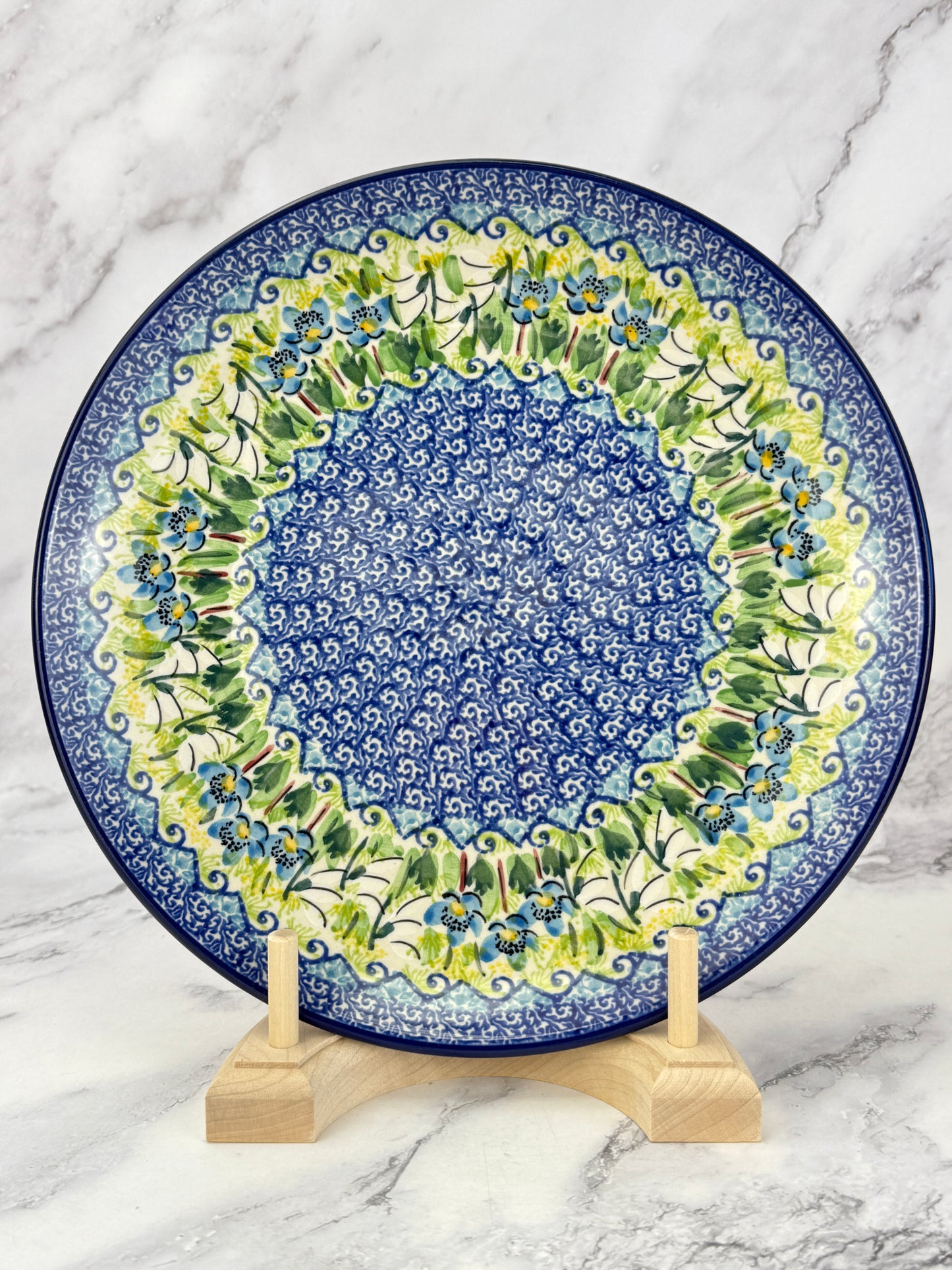 10" Unikat Dinner Plate - Shape 257 - Pattern U5071